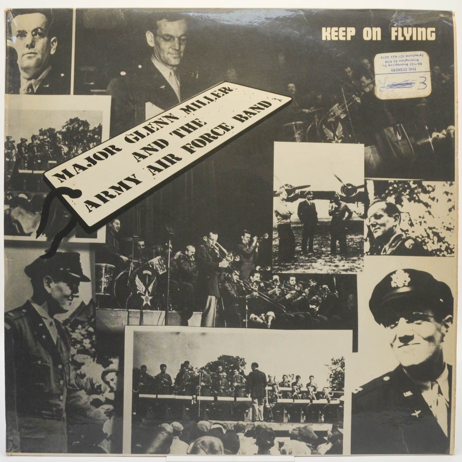 Major Glenn Miller And The Army Air Force Band — Keep On Flying (UK), 1978