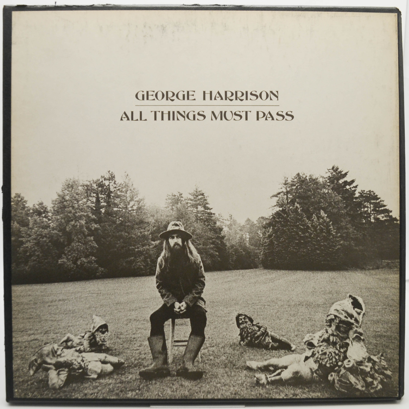 George Harrison — All Things Must Pass (USA+Poster), 1970