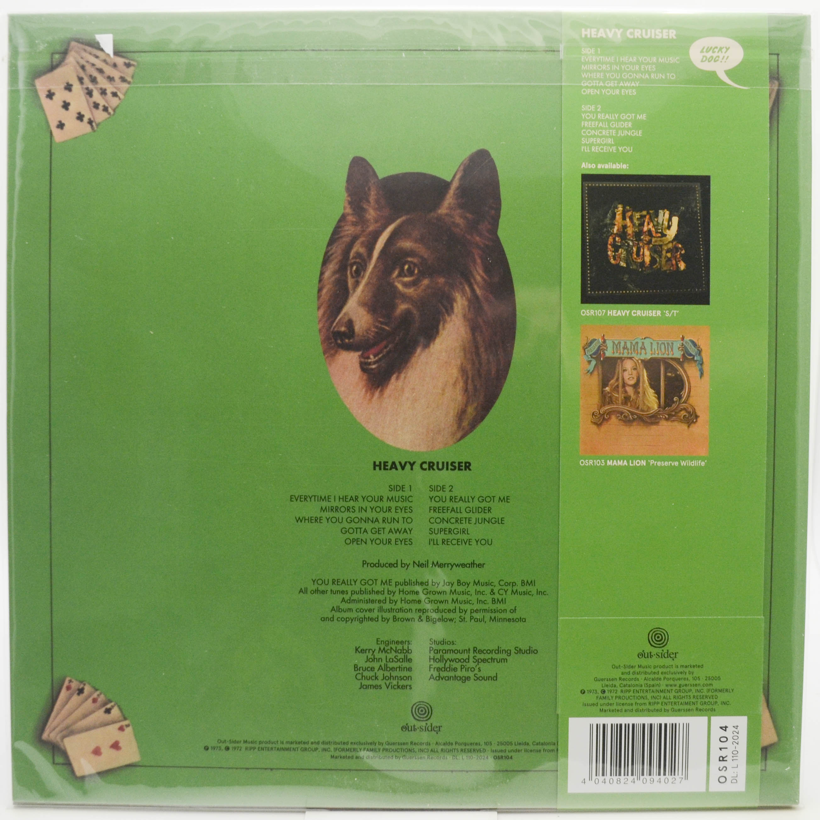 Heavy Cruiser — Lucky Dog, 1973