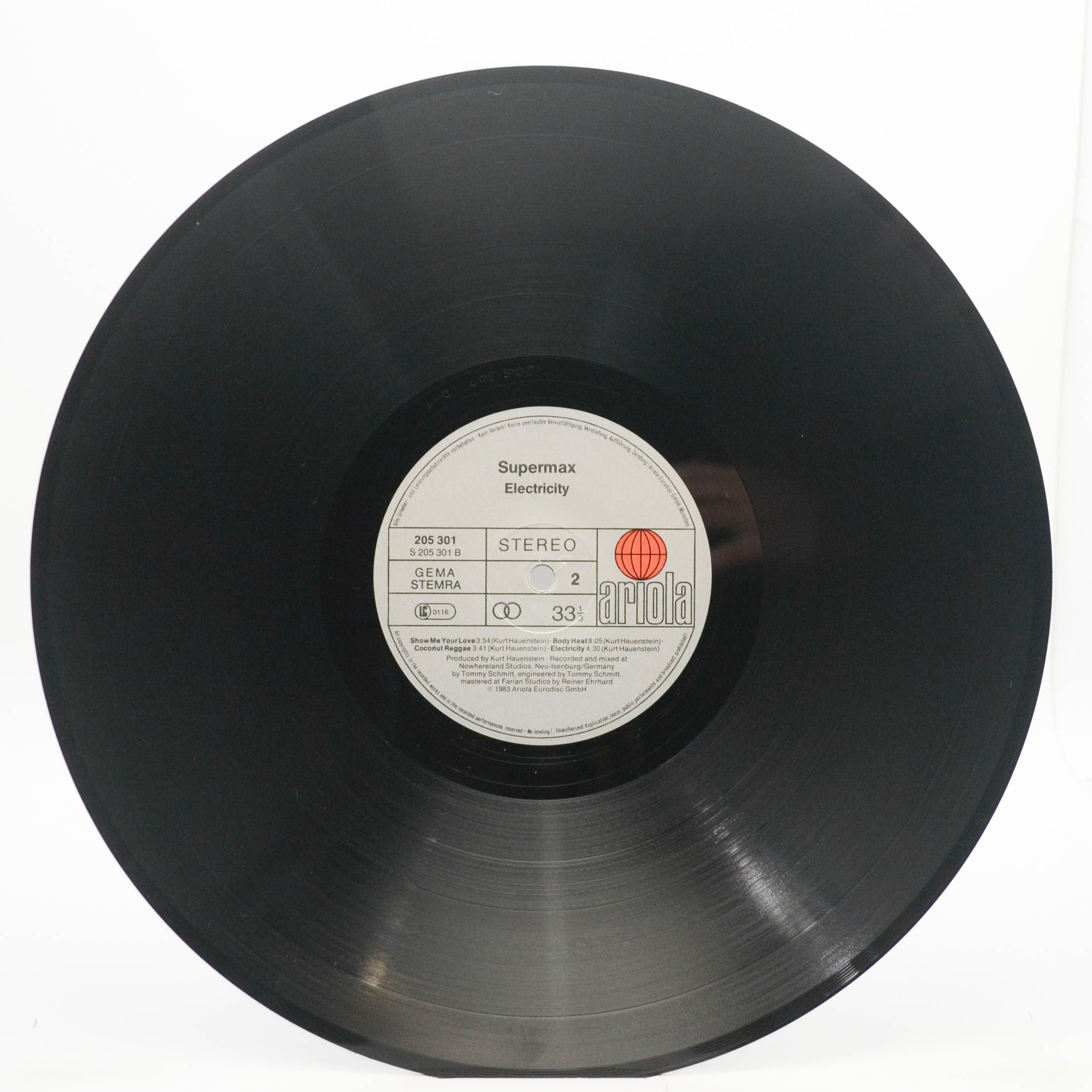 Supermax — Electricity, 1983