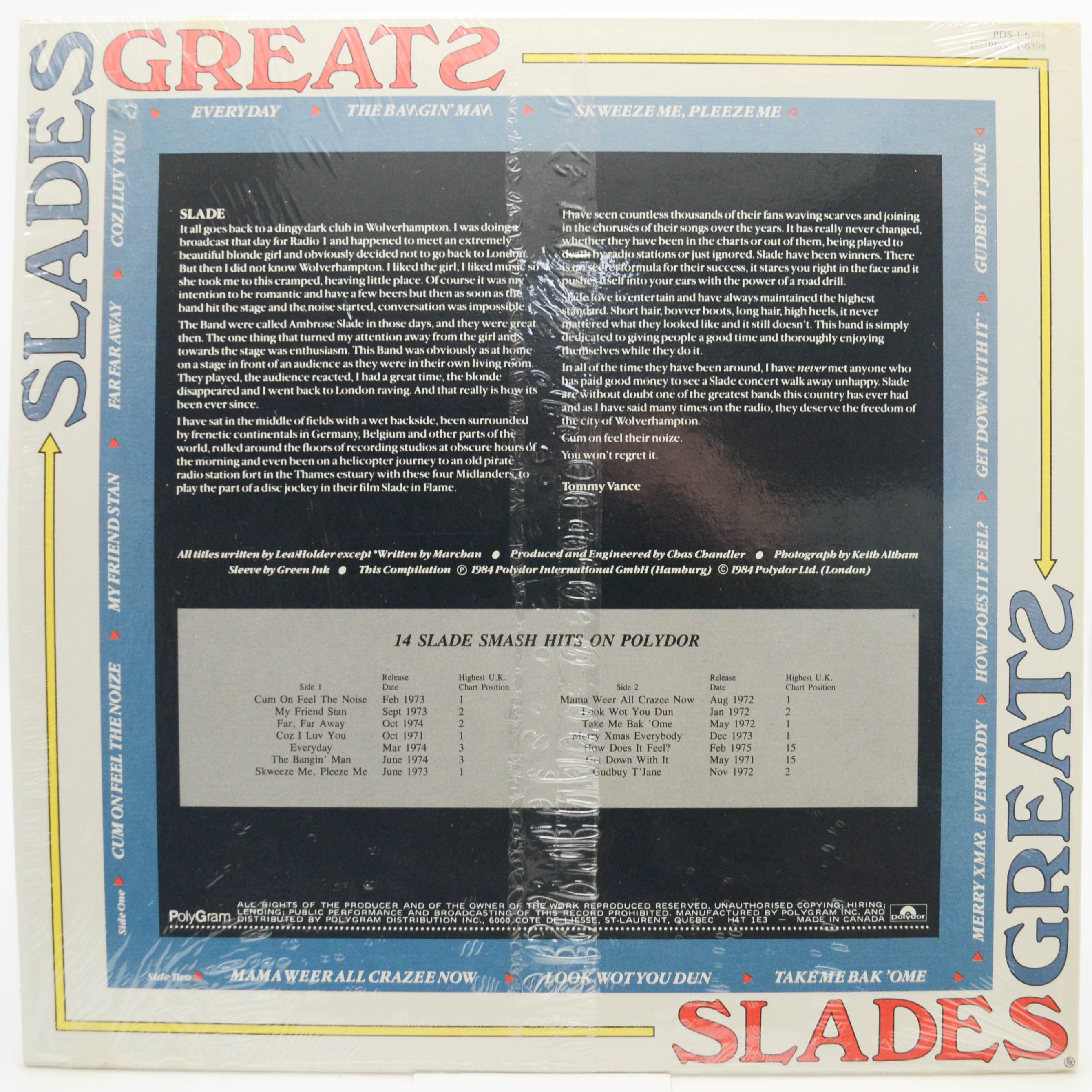 Slade — Slades Greats, 1984