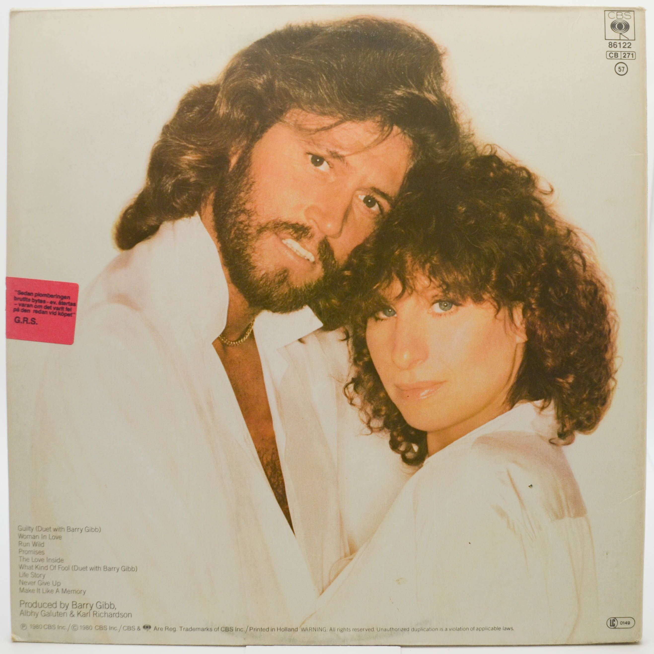 Streisand — Guilty, 1980