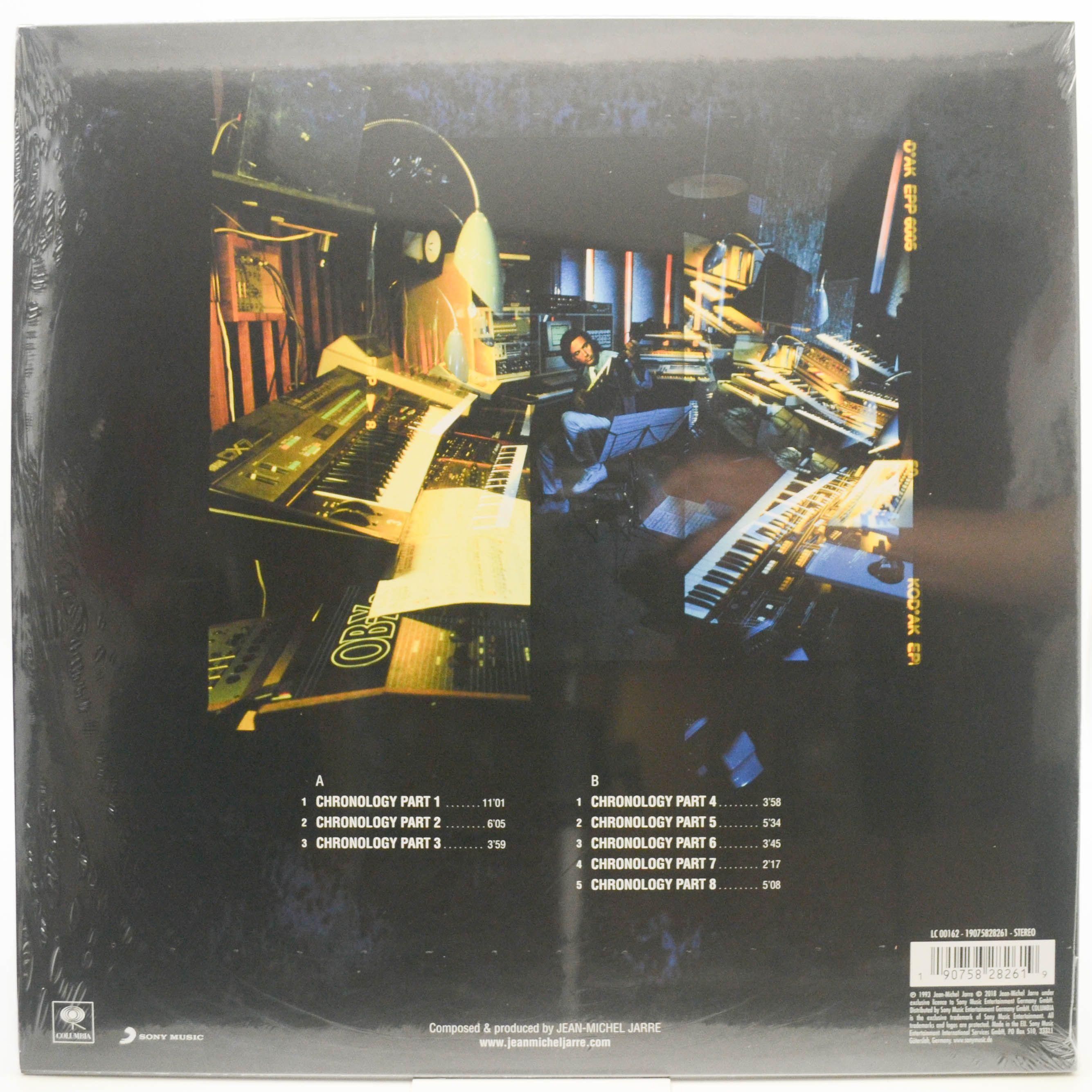 Jean Michel Jarre — Chronology, 1993