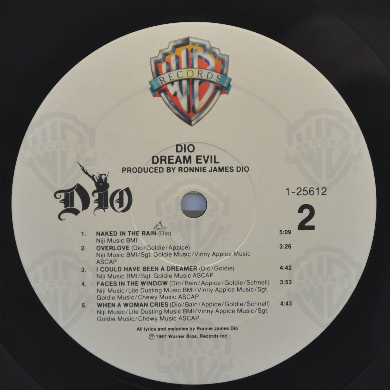 Dio — Dream Evil (USA), 1987