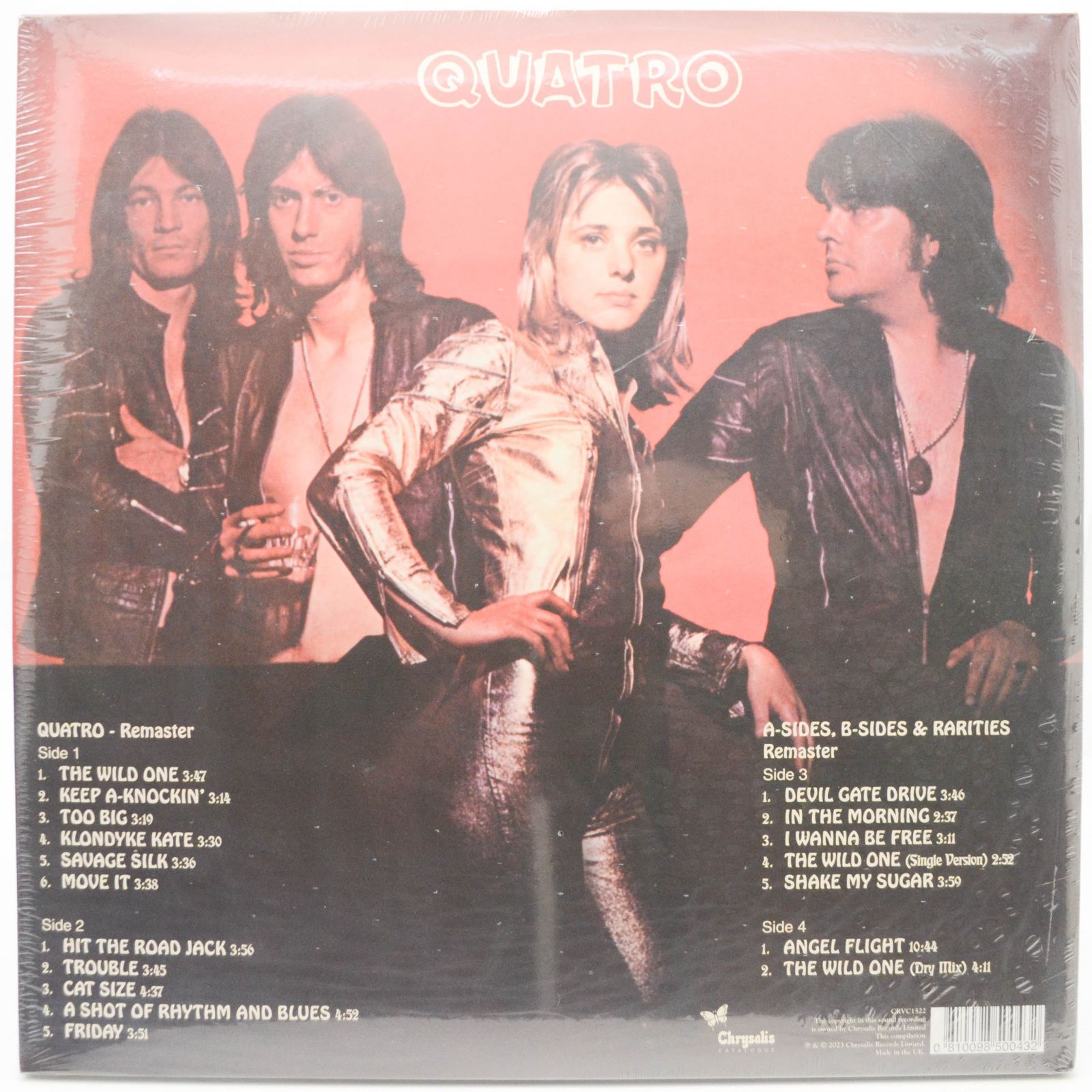 Suzi Quatro — Quatro (2LP), 1974