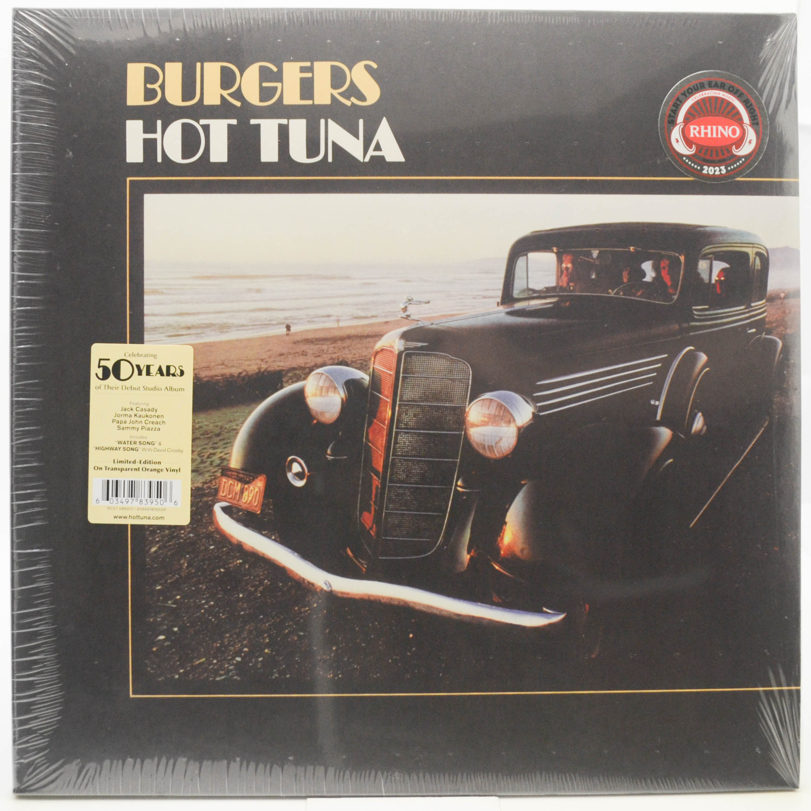 Виниловая пластинка Hot Tuna — Burgers, 1972