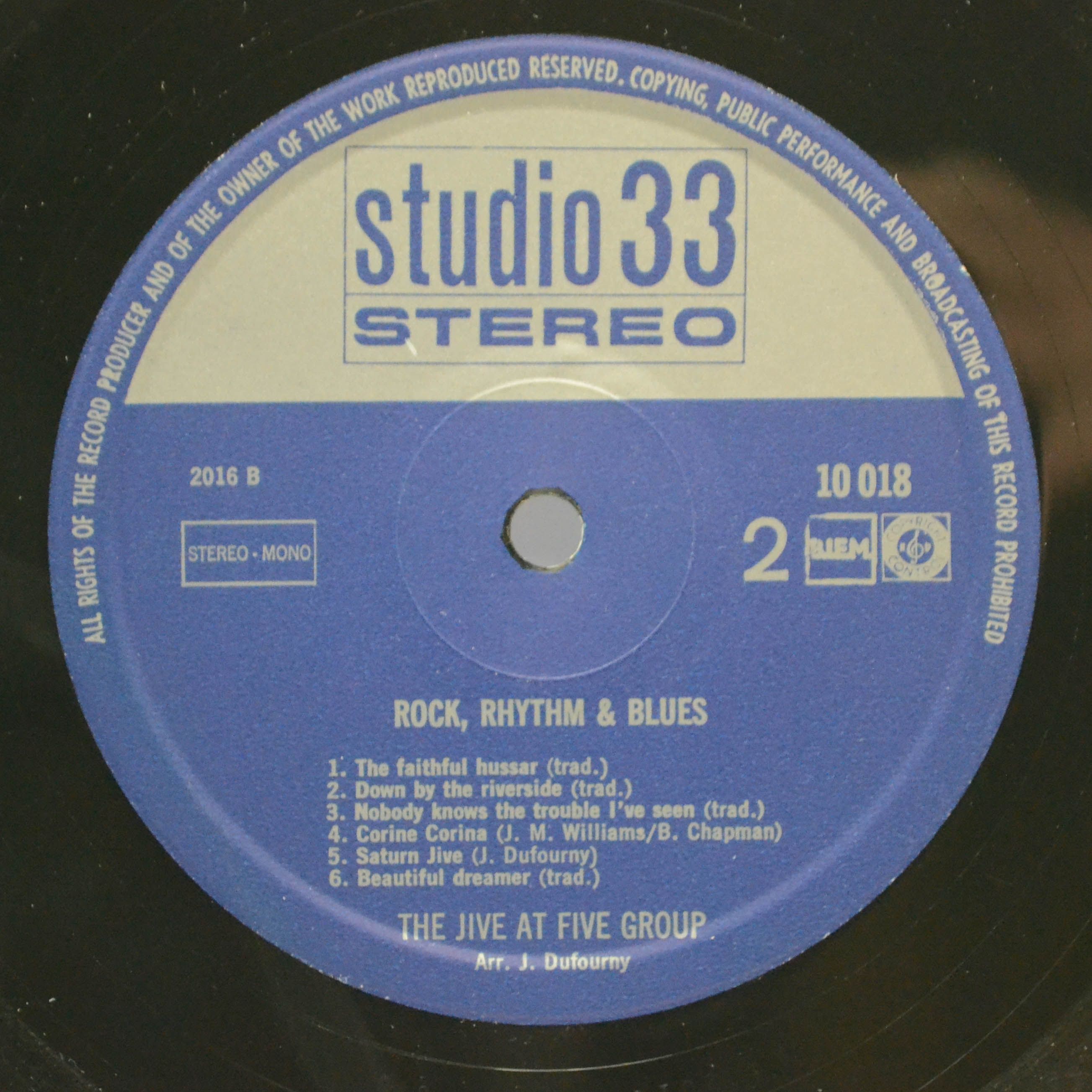 Jive At Five Group — Rock, Rhythm & Blues,