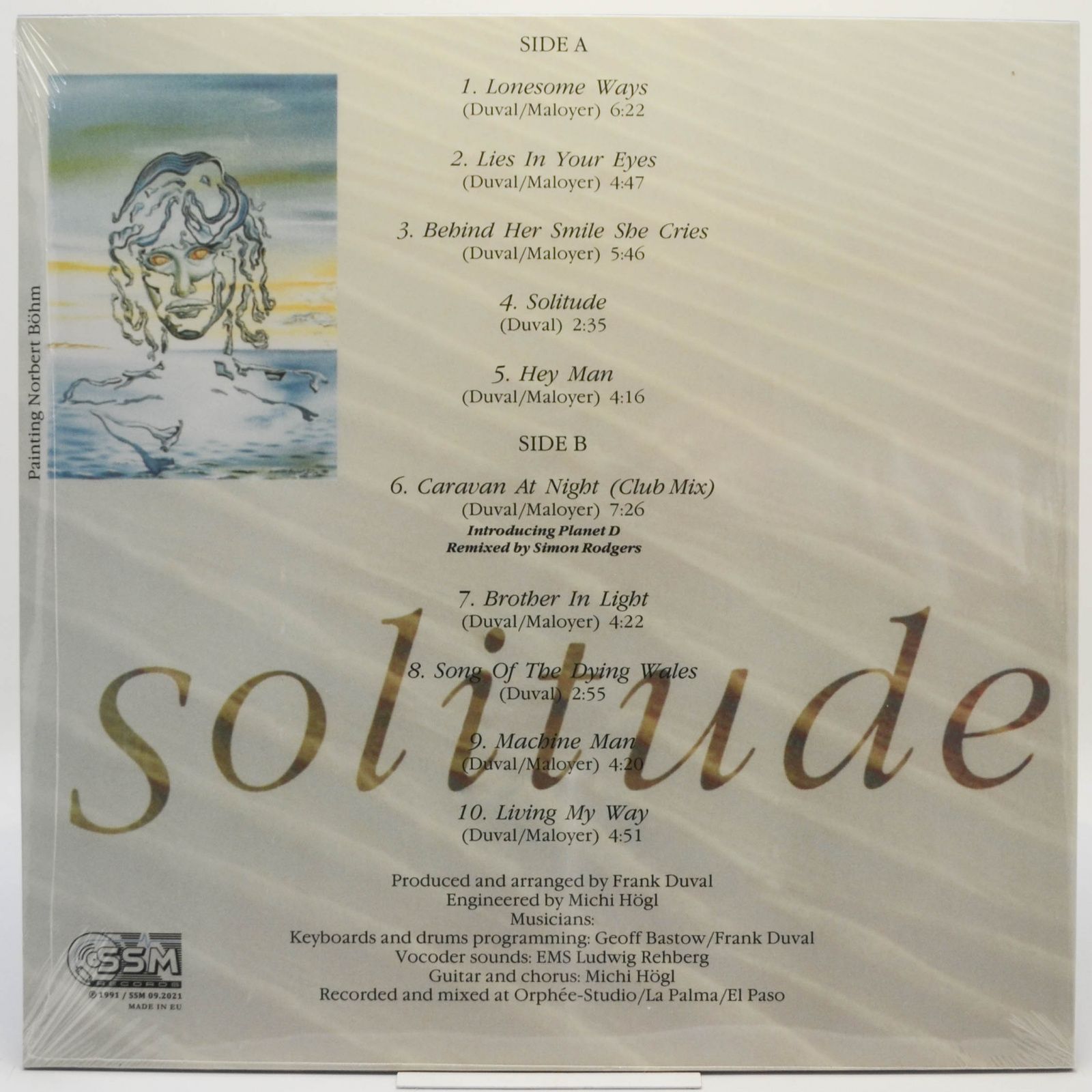 Frank Duval — Solitude, 1991