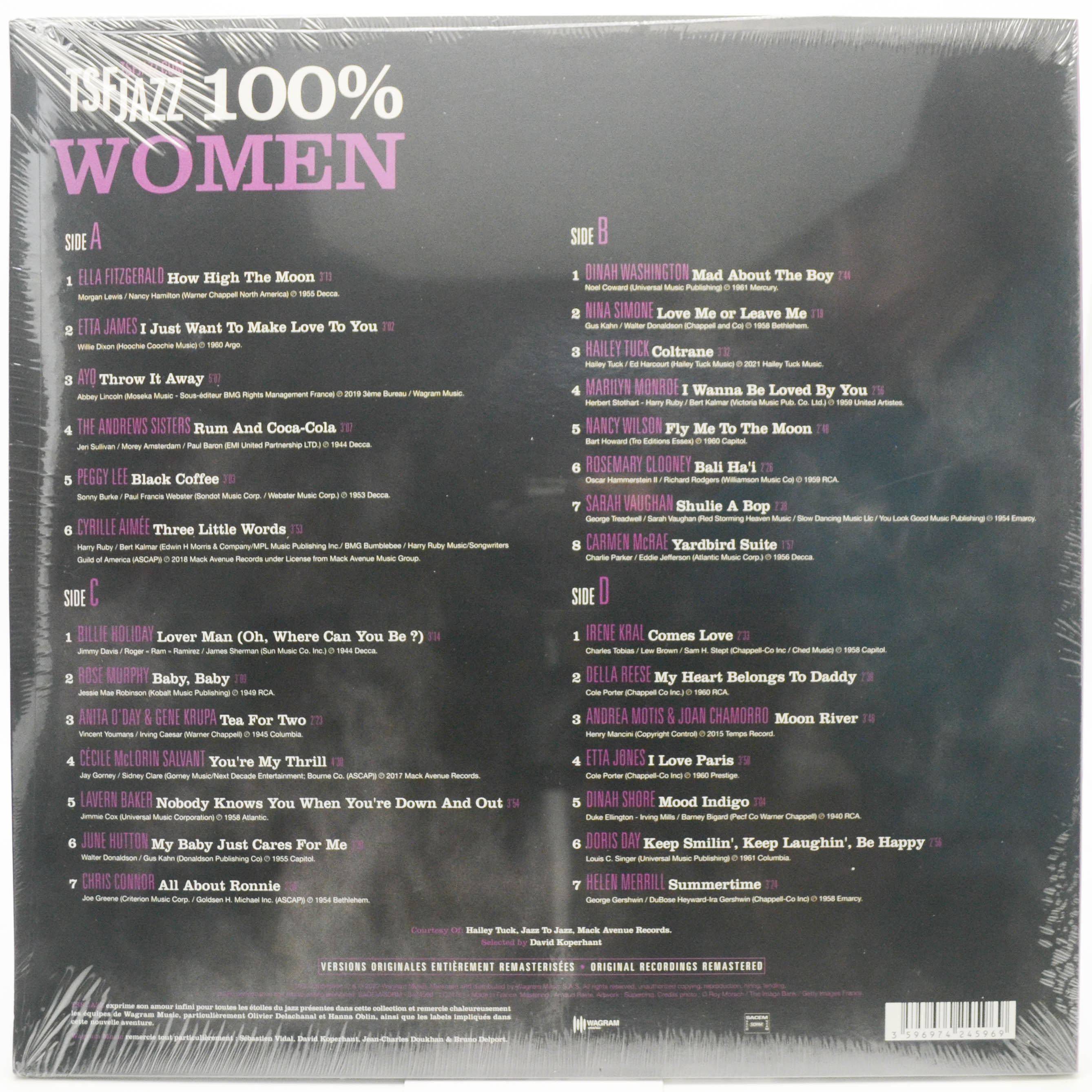 Various — 100% Women Jazz (2LP), 2022