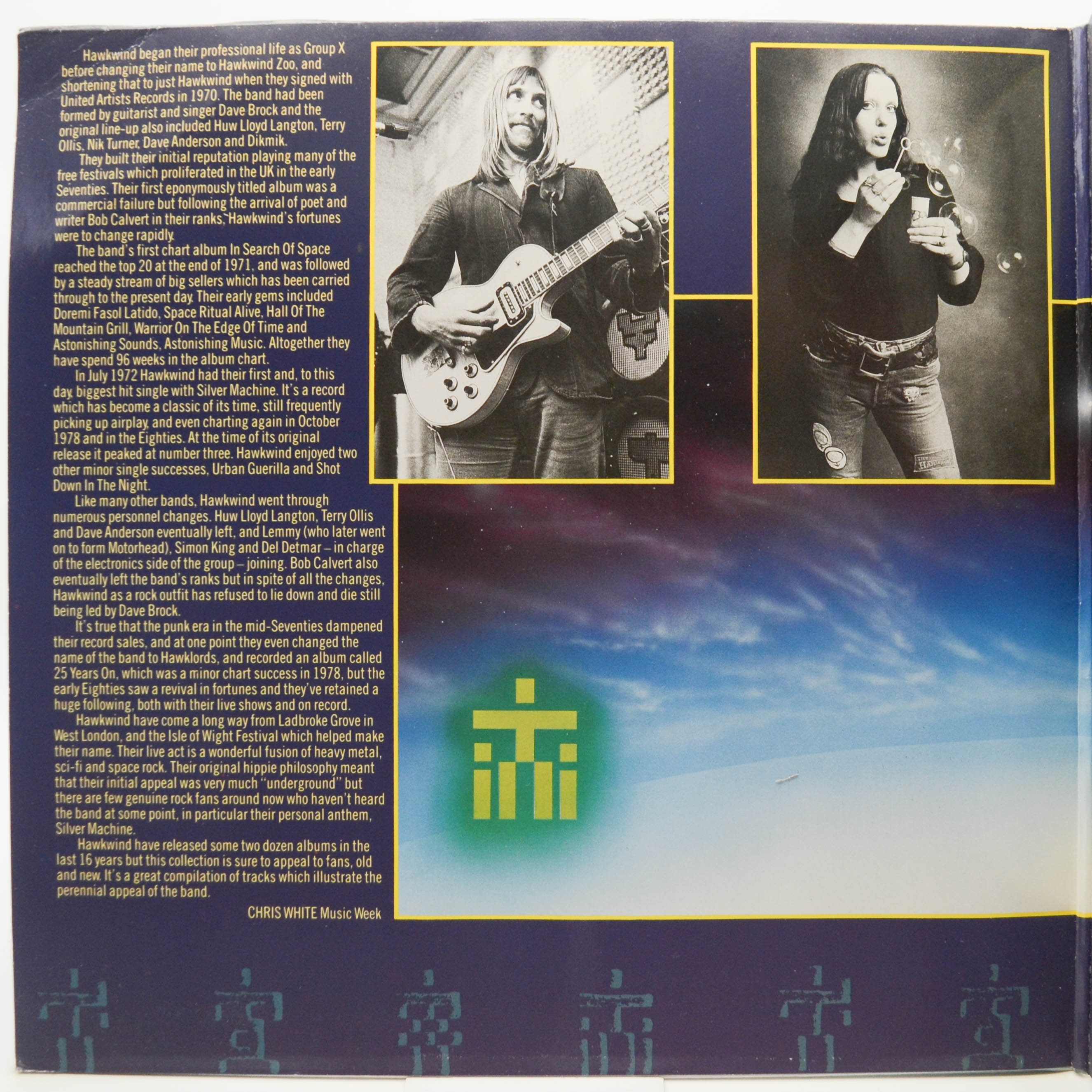 Hawkwind — The Hawkwind Collection (2LP, UK), 1986