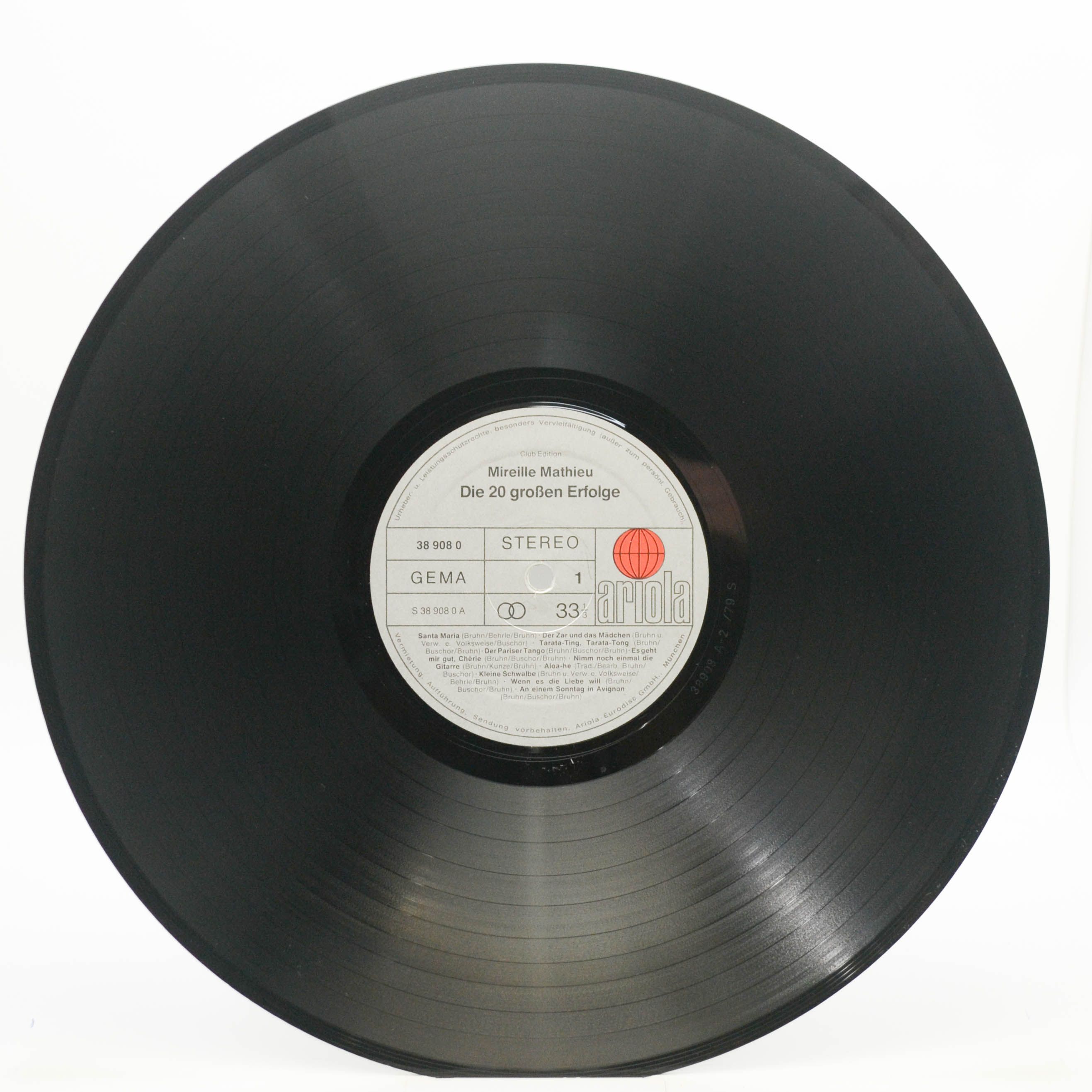 Mireille Mathieu — Die 20 Großen Erfolge, 1979