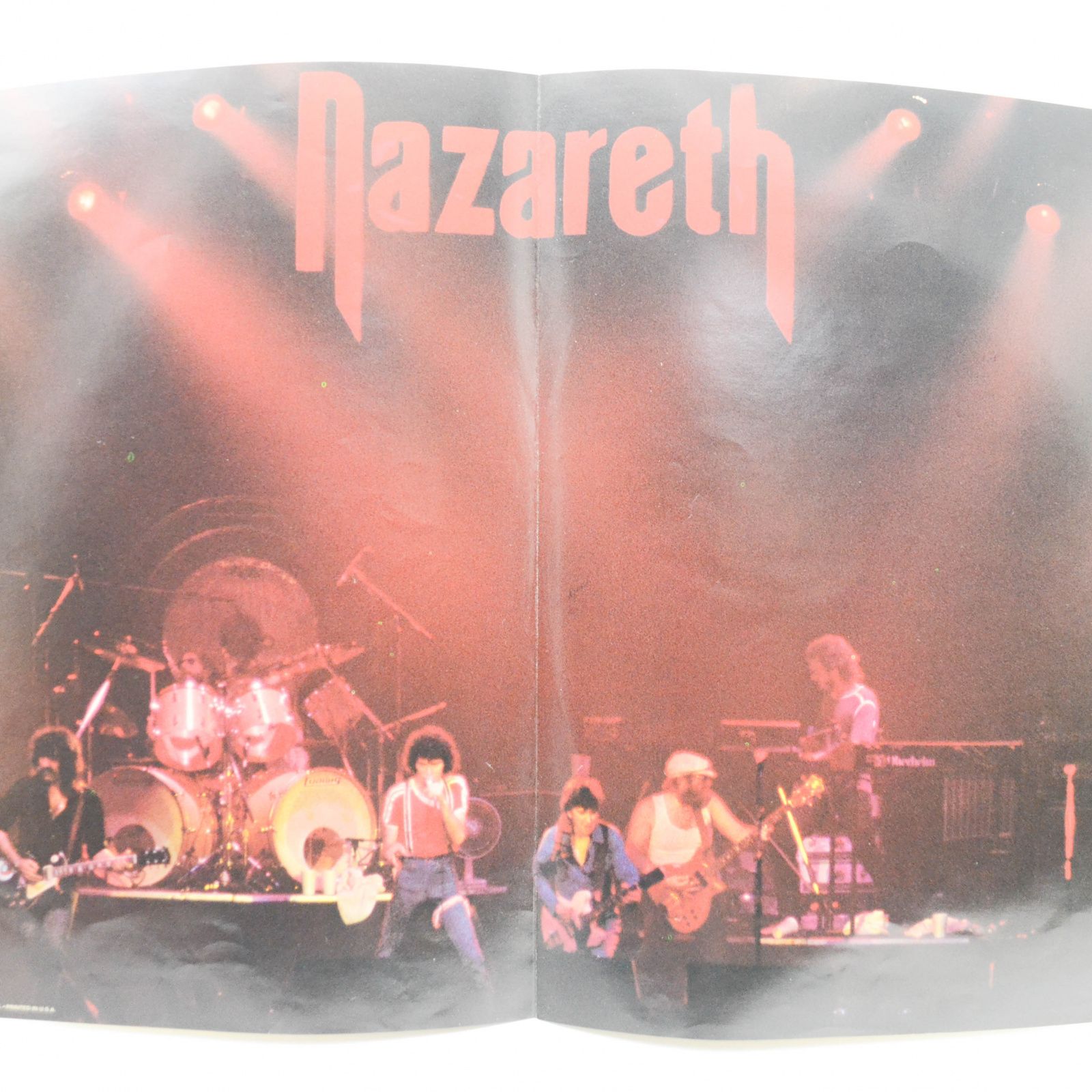 Nazareth — Snaz (2LP, USA, poster), 1981
