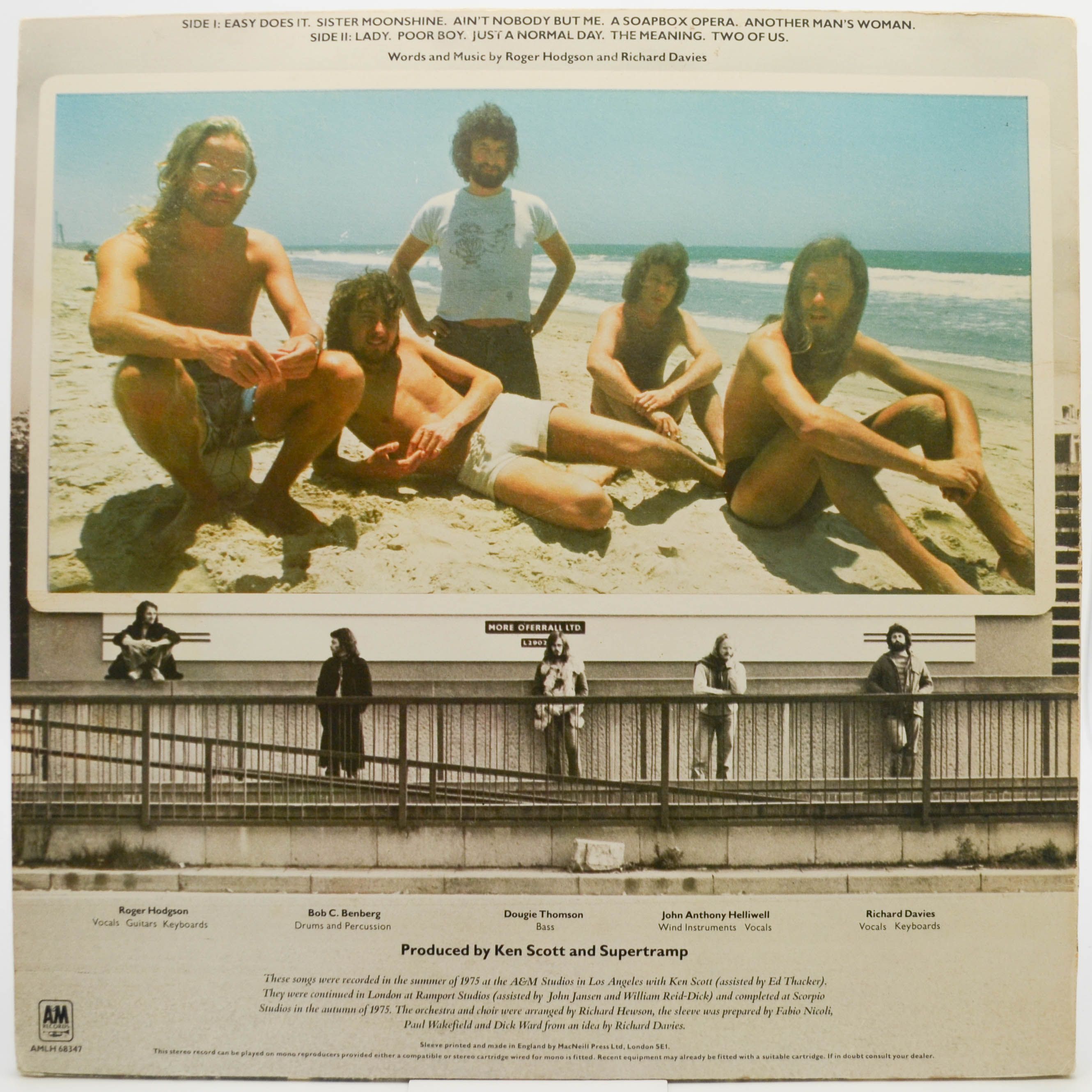 Supertramp — Crisis? What Crisis? (1-st, UK), 1975