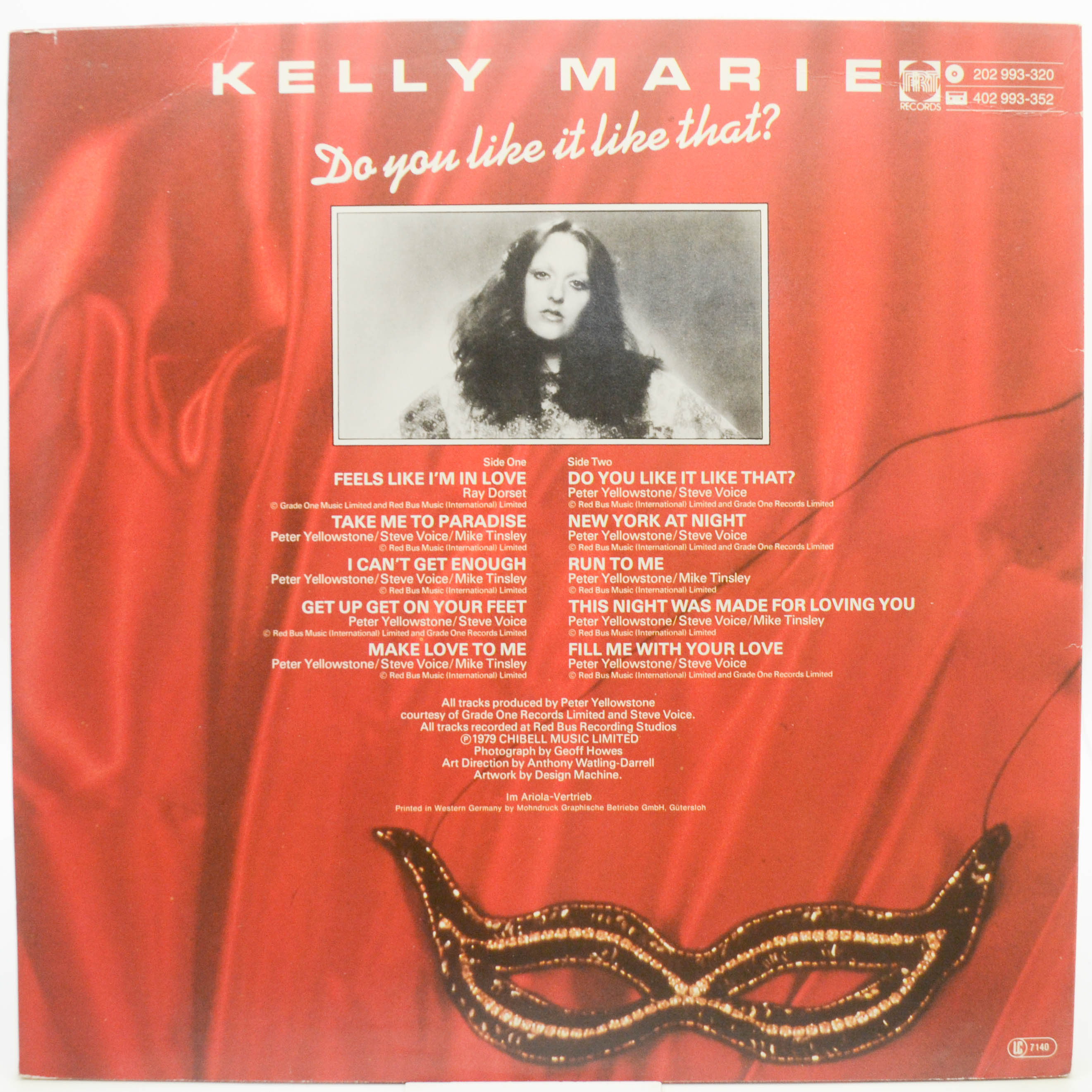 Kelly Marie — Do You Like It Like That?, 1980