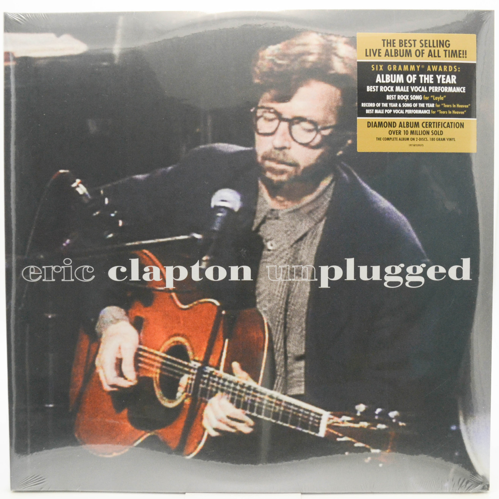 Eric Clapton — Unplugged (2LP, USA), 1992