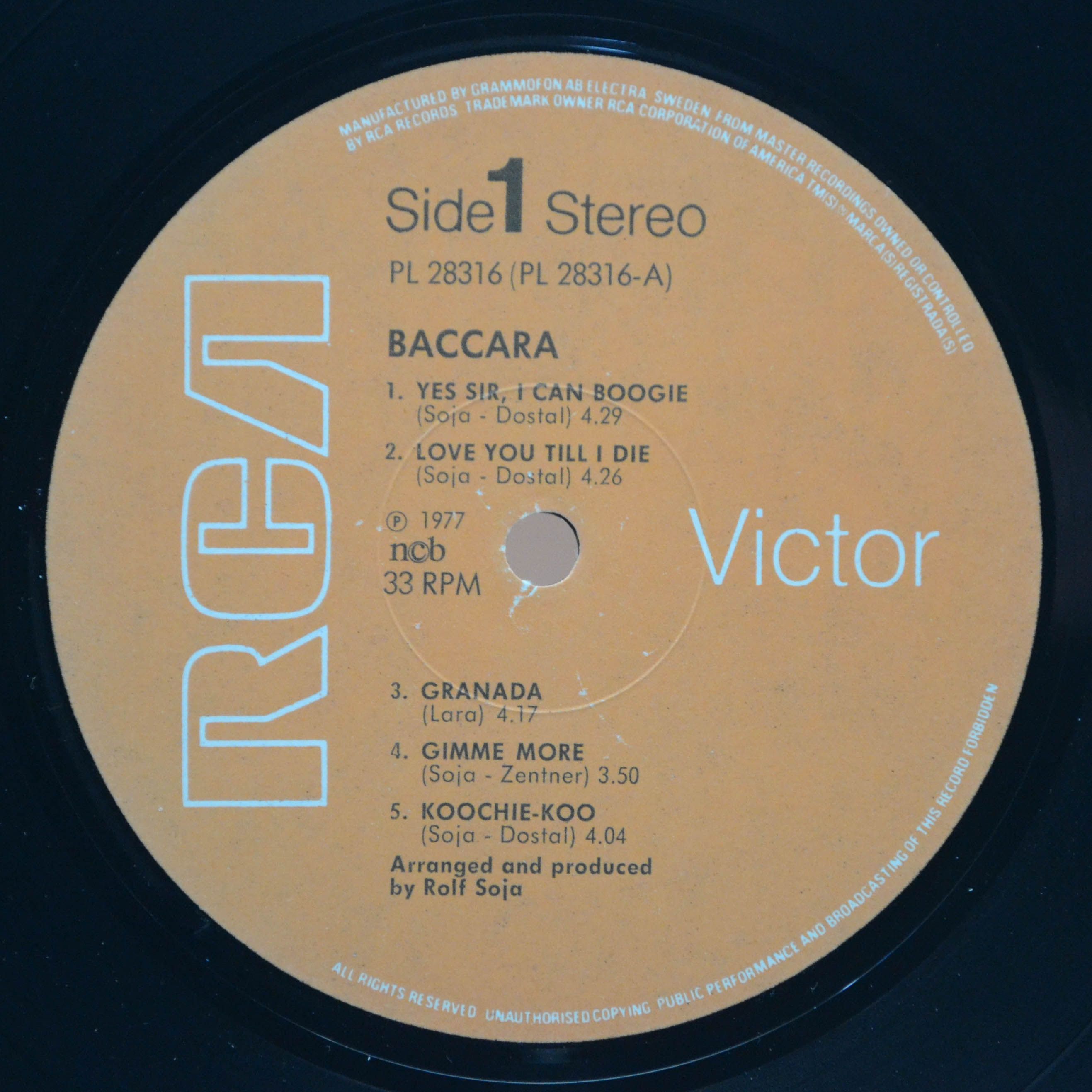 Baccara — Baccara, 1977