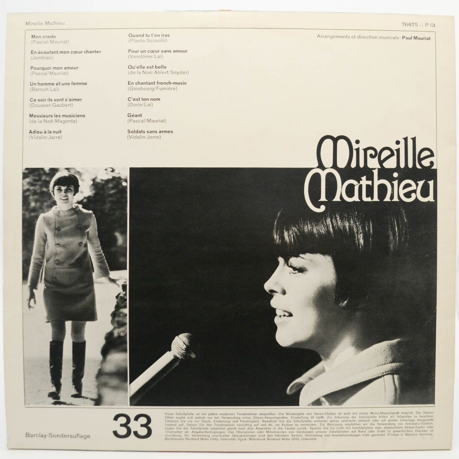 Mireille Mathieu — Mireille Mathieu, 1967