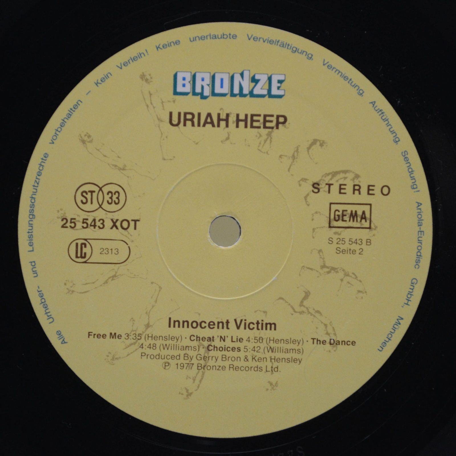 Uriah Heep — Innocent Victim, 1977