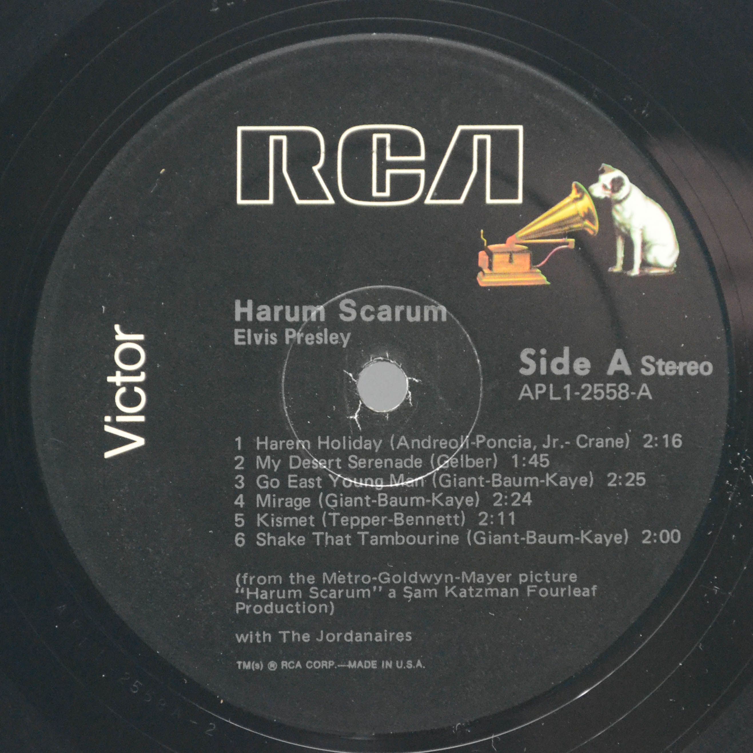 Elvis Presley — Harum Scarum (USA), 1965