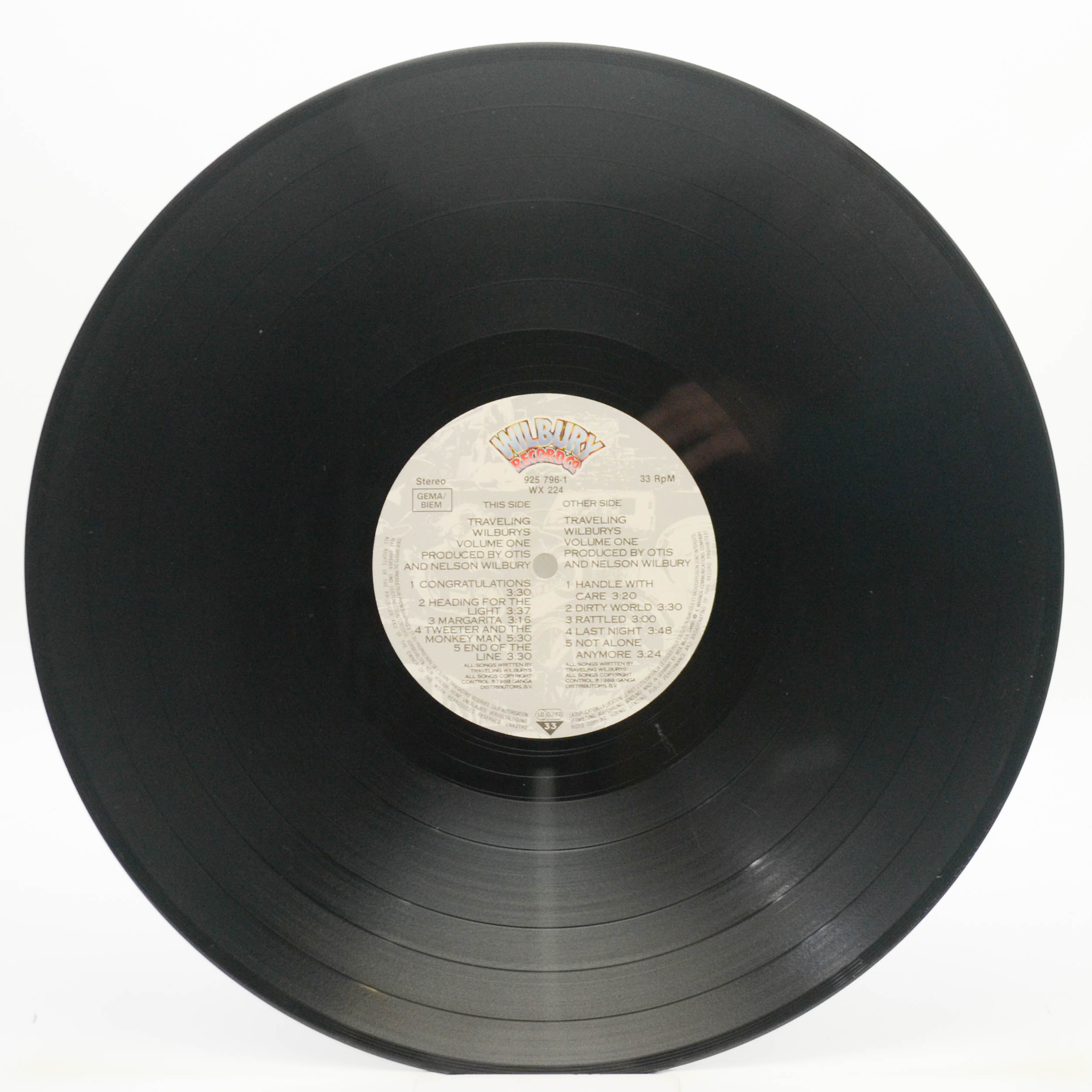 Traveling Wilburys — Volume One, 1988