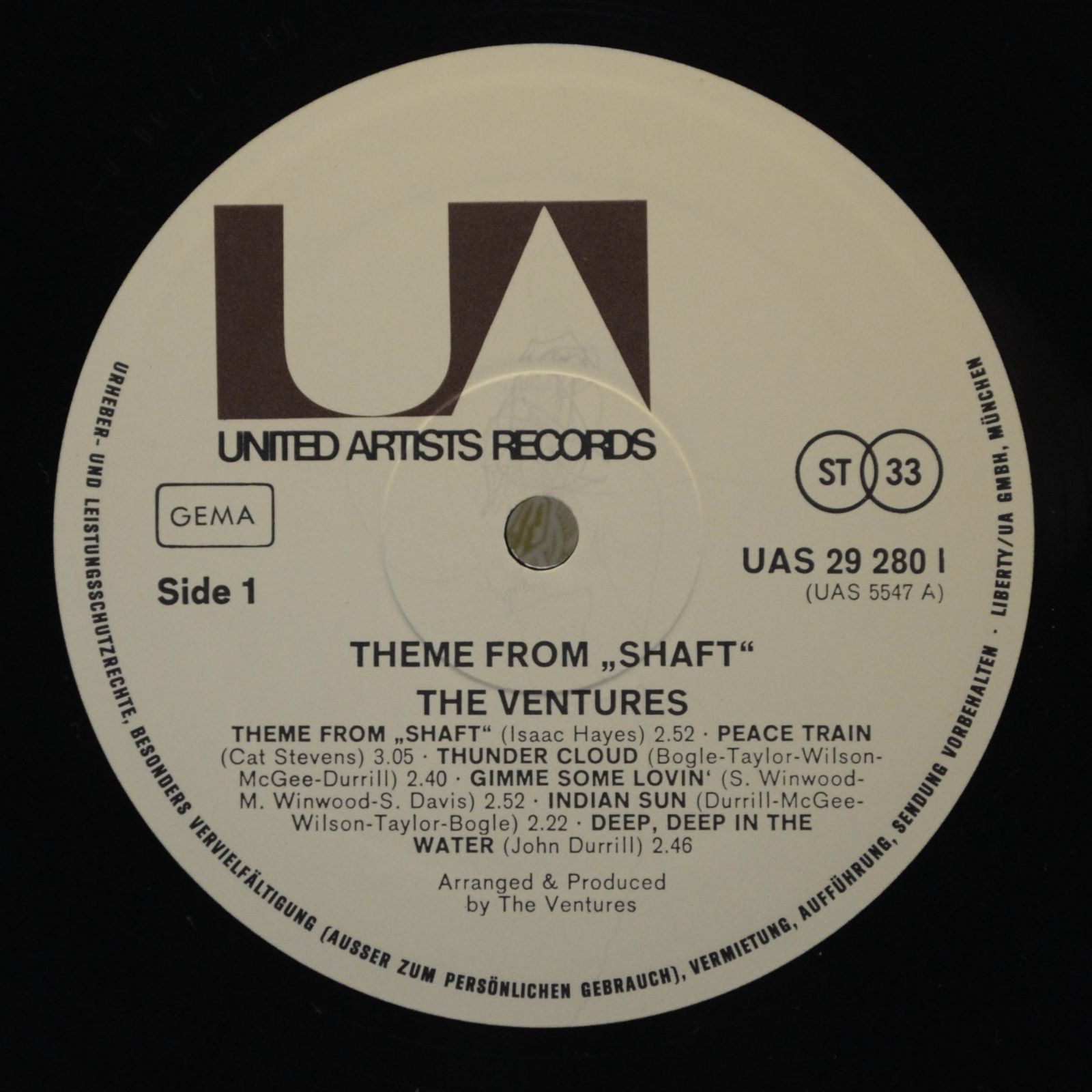 Ventures — Theme From Shaft, 1971
