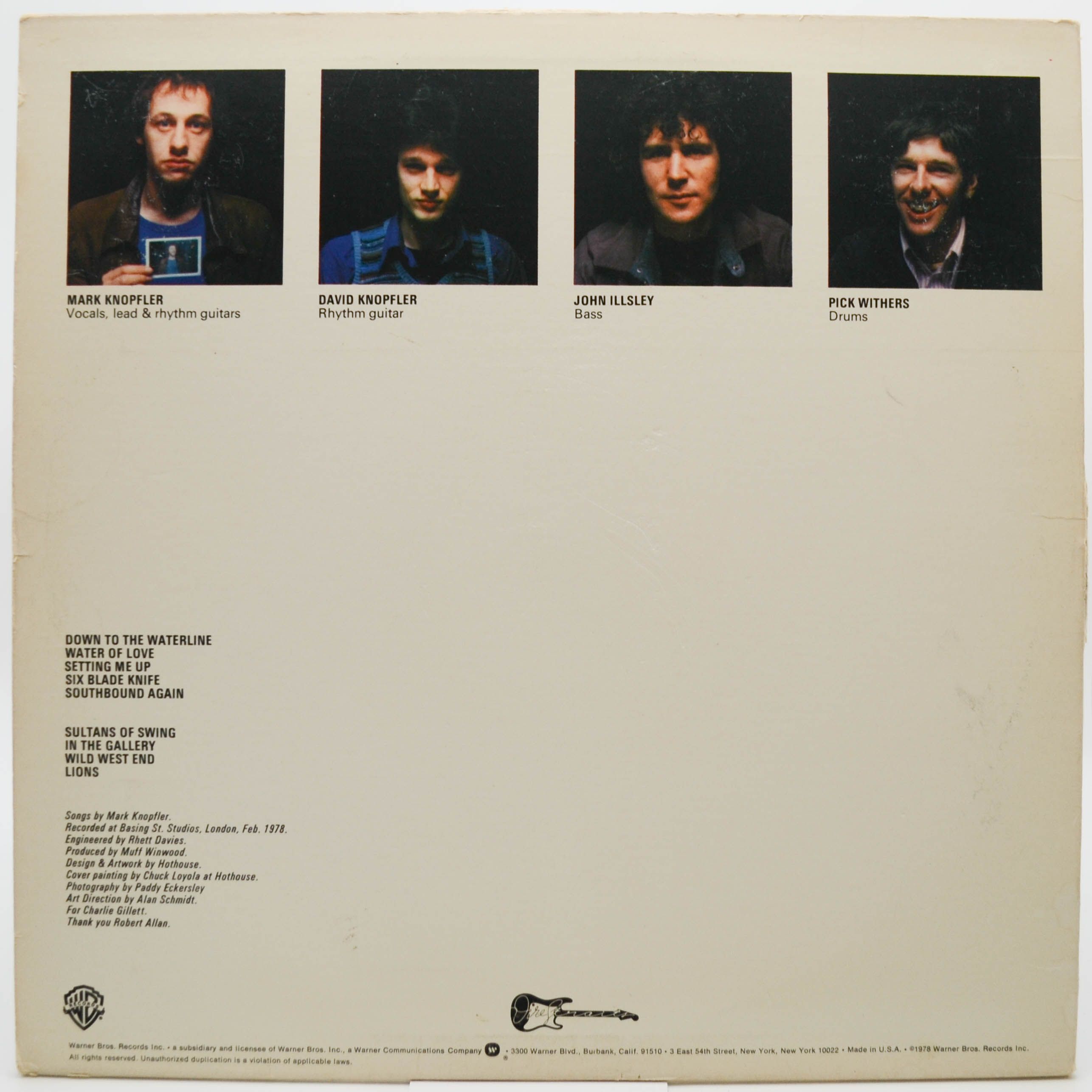 Dire Straits — Dire Straits (USA), 1978