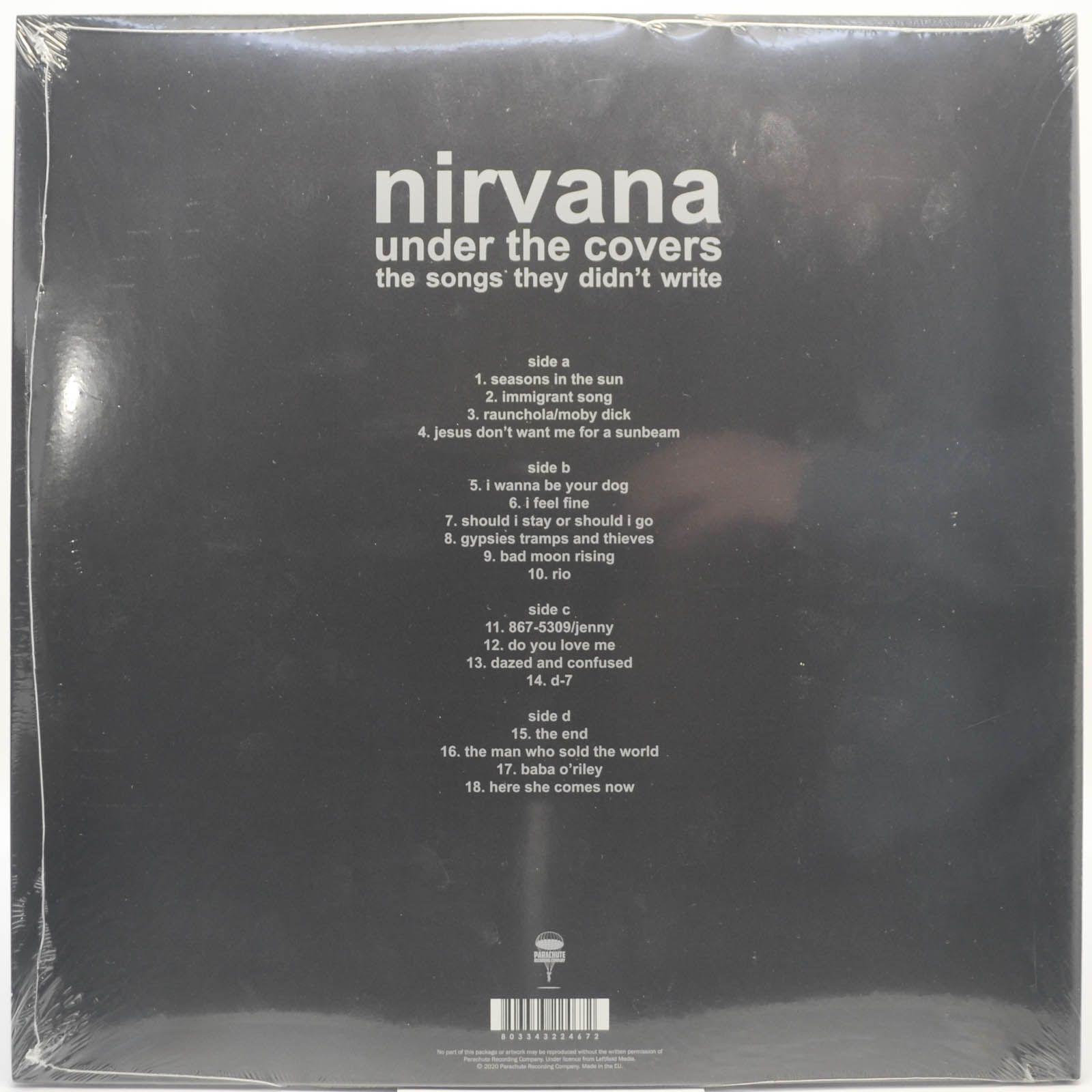 Nirvana — Under The Covers (The Songs They Didn't Write) (2LP), 2020