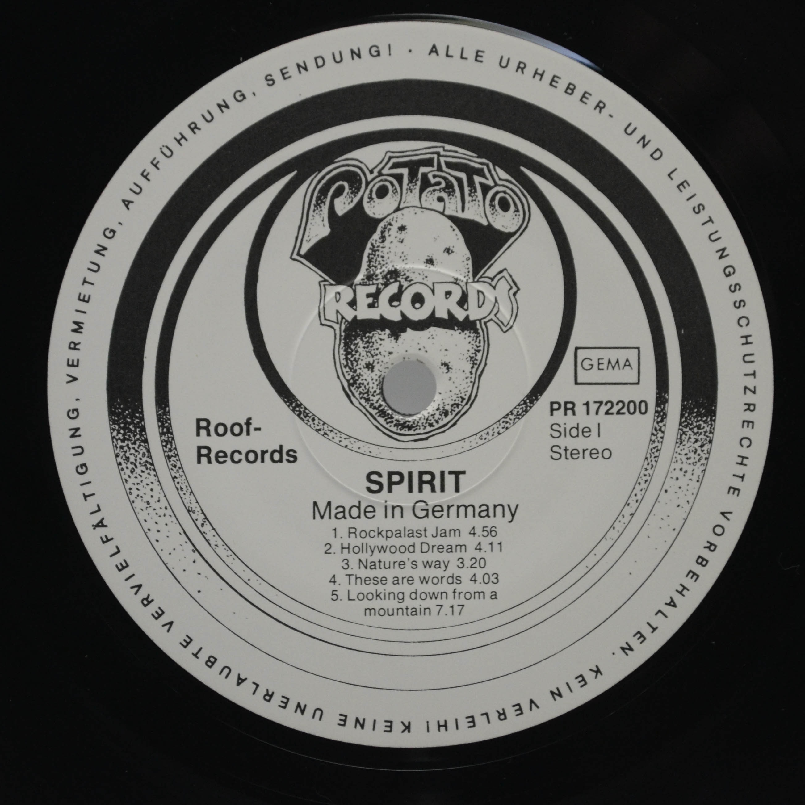 Spirit — Made In Germany, 1983