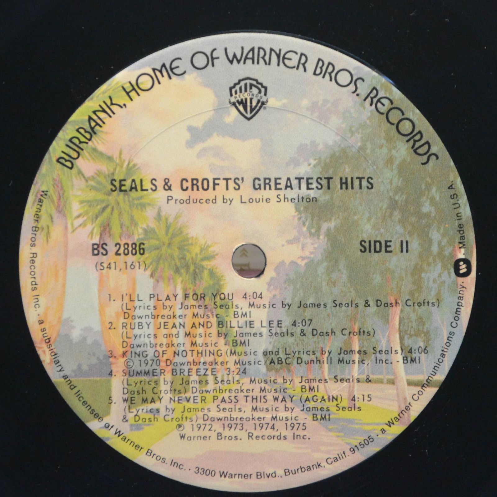 Seals & Crofts — Greatest Hits, 1975