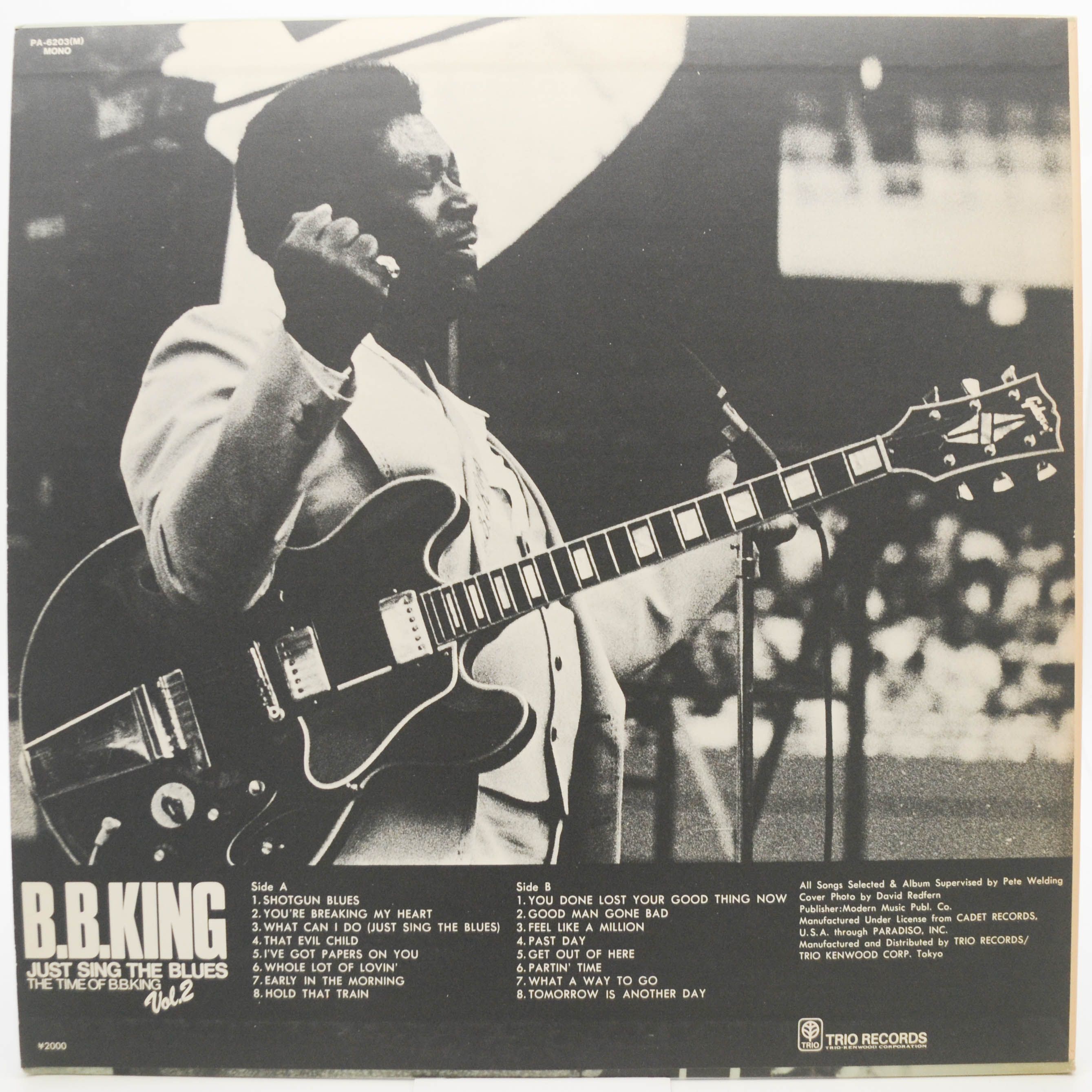 B.B.King — Just Sing The Blues - The Time Of B.B.King Vol.2, 1976