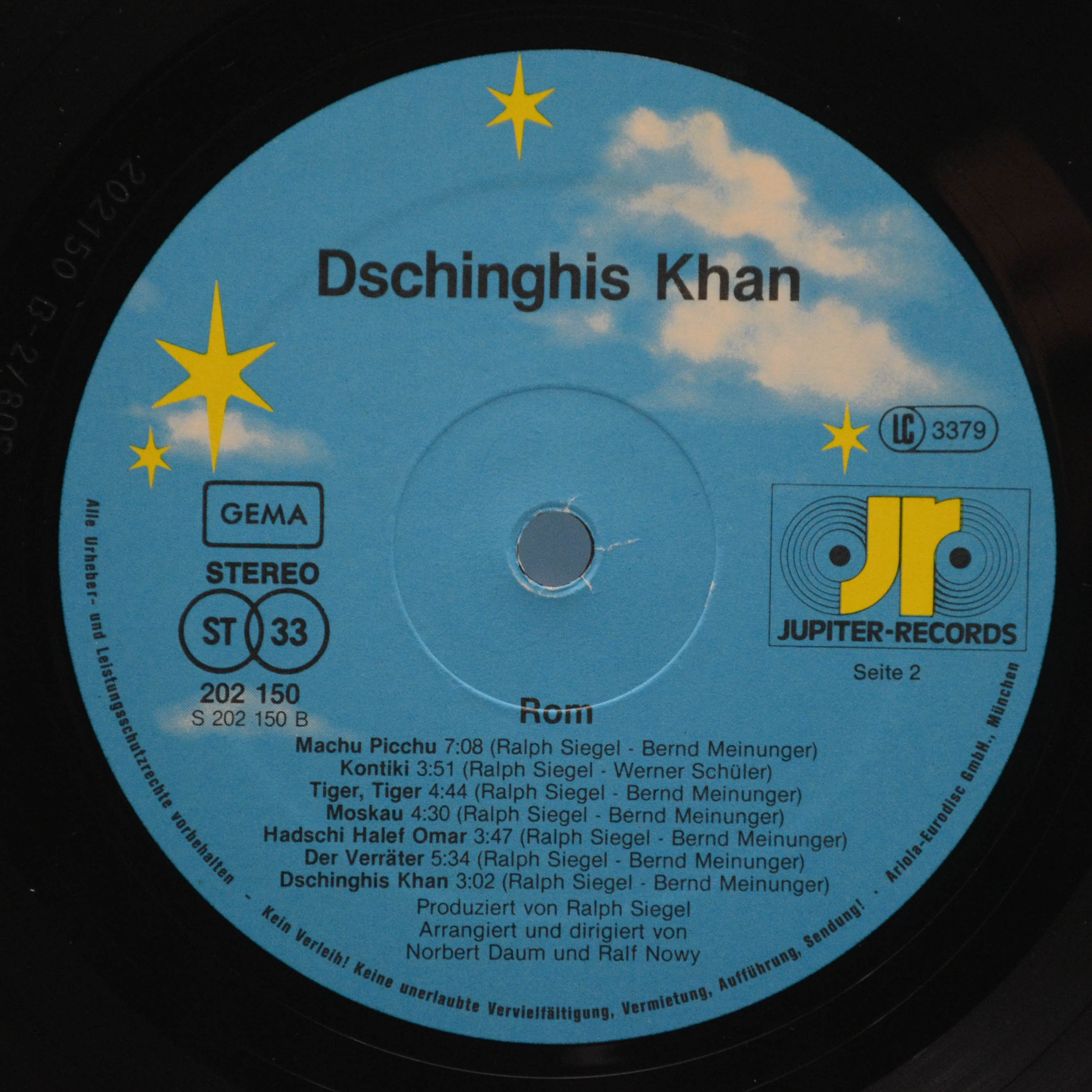Dschinghis Khan — Rom, 1980
