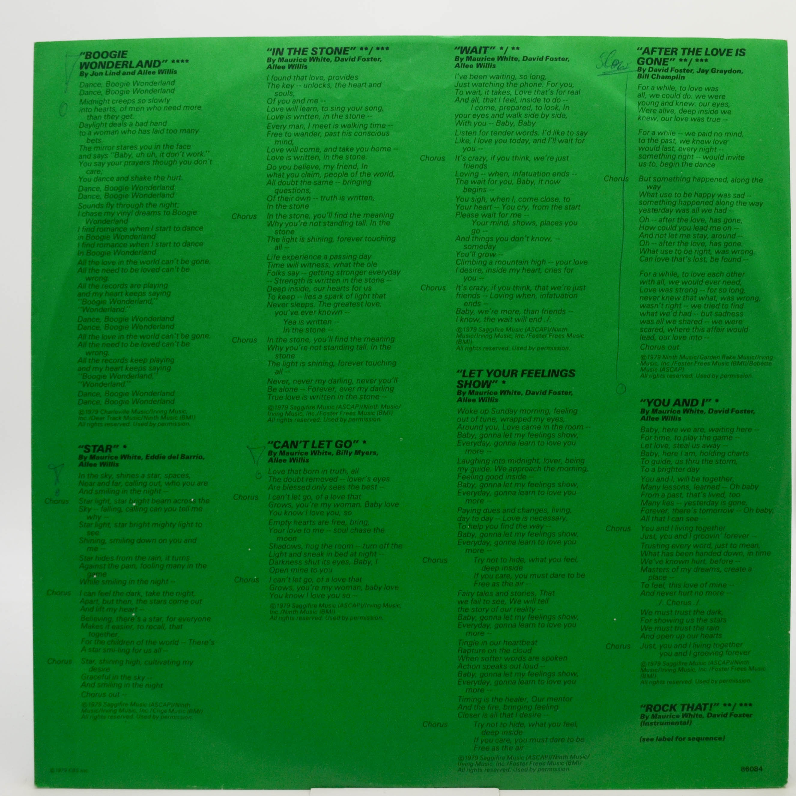 Earth, Wind & Fire — I Am, 1979