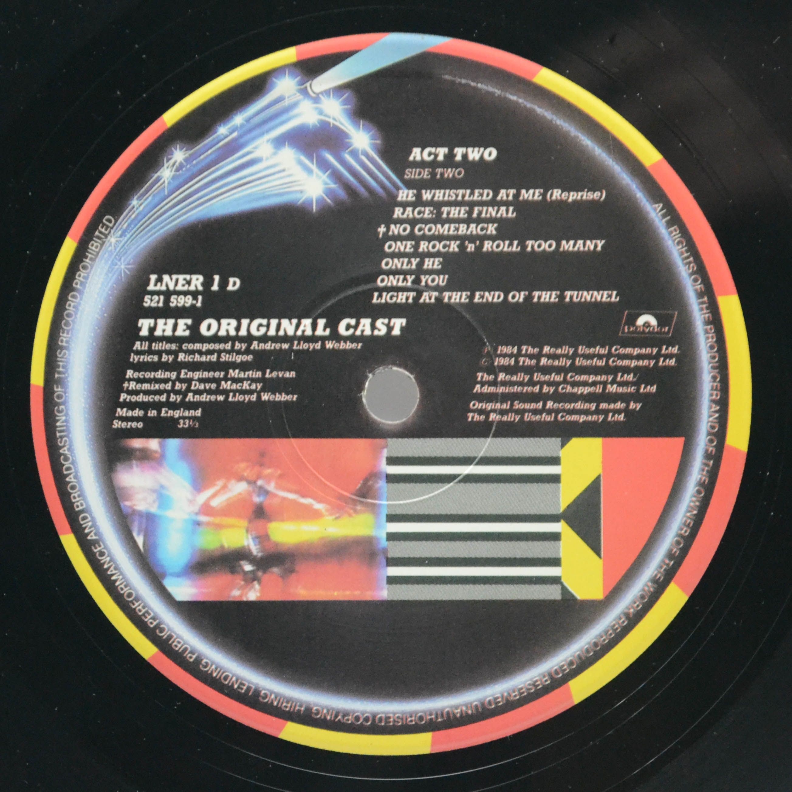 Andrew Lloyd Webber — Starlight Express (2LP, 1-st, UK, booklet), 1984