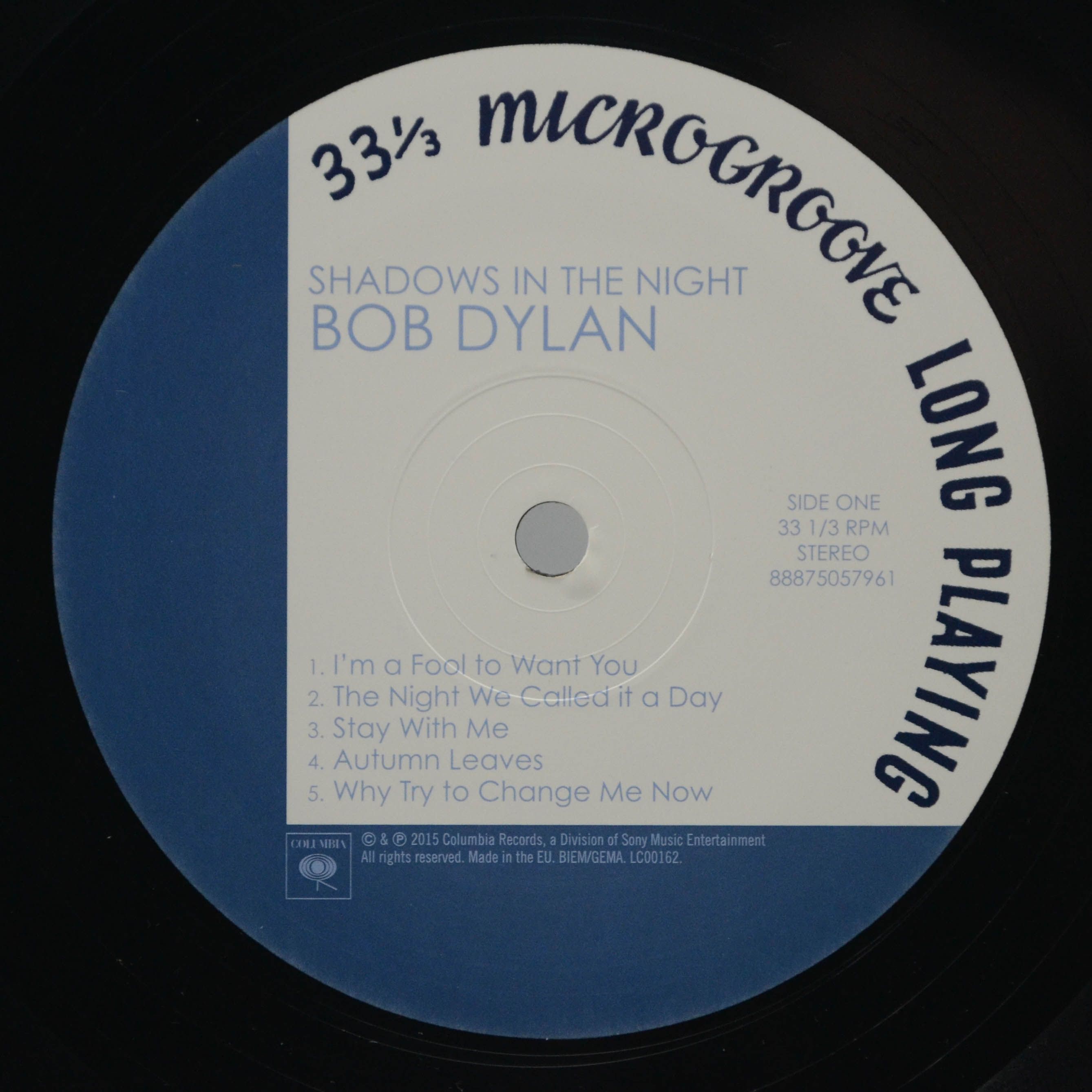 Bob Dylan — Shadows In The Night, 2015