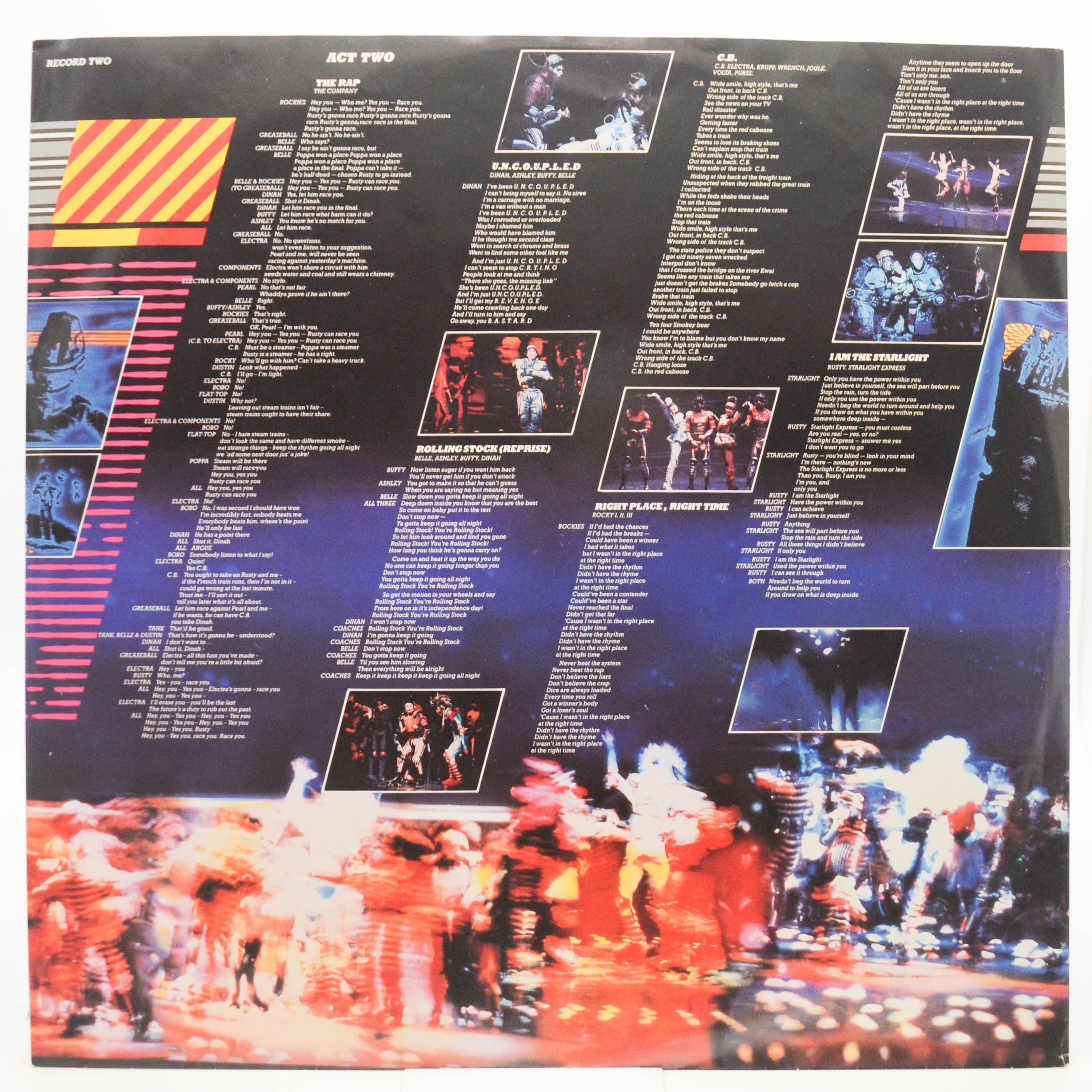 Andrew Lloyd Webber — Starlight Express (2LP, 1-st, UK, booklet), 1984