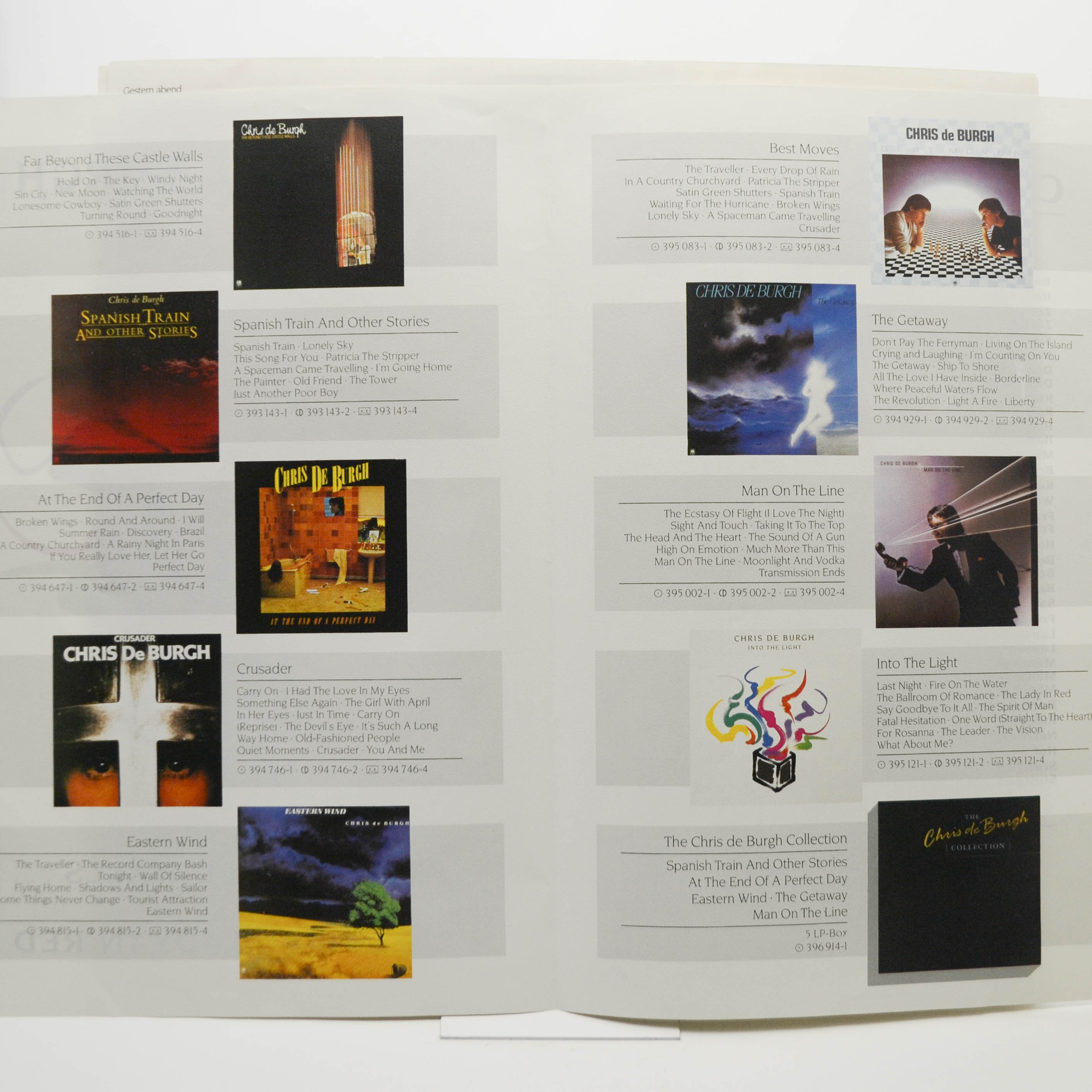 Chris de Burgh — Into The Light, 1986