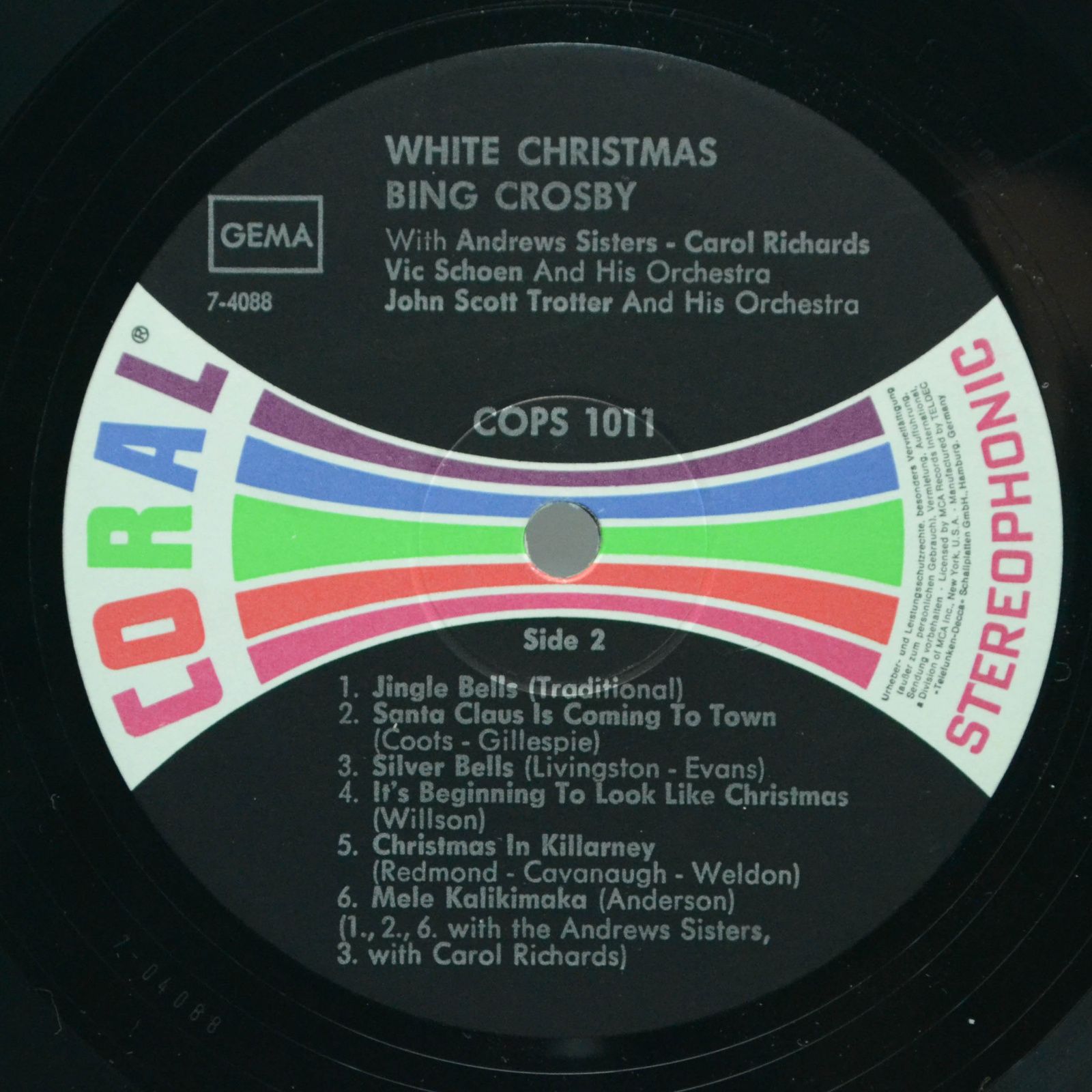 Bing Crosby — White Christmas, 1955