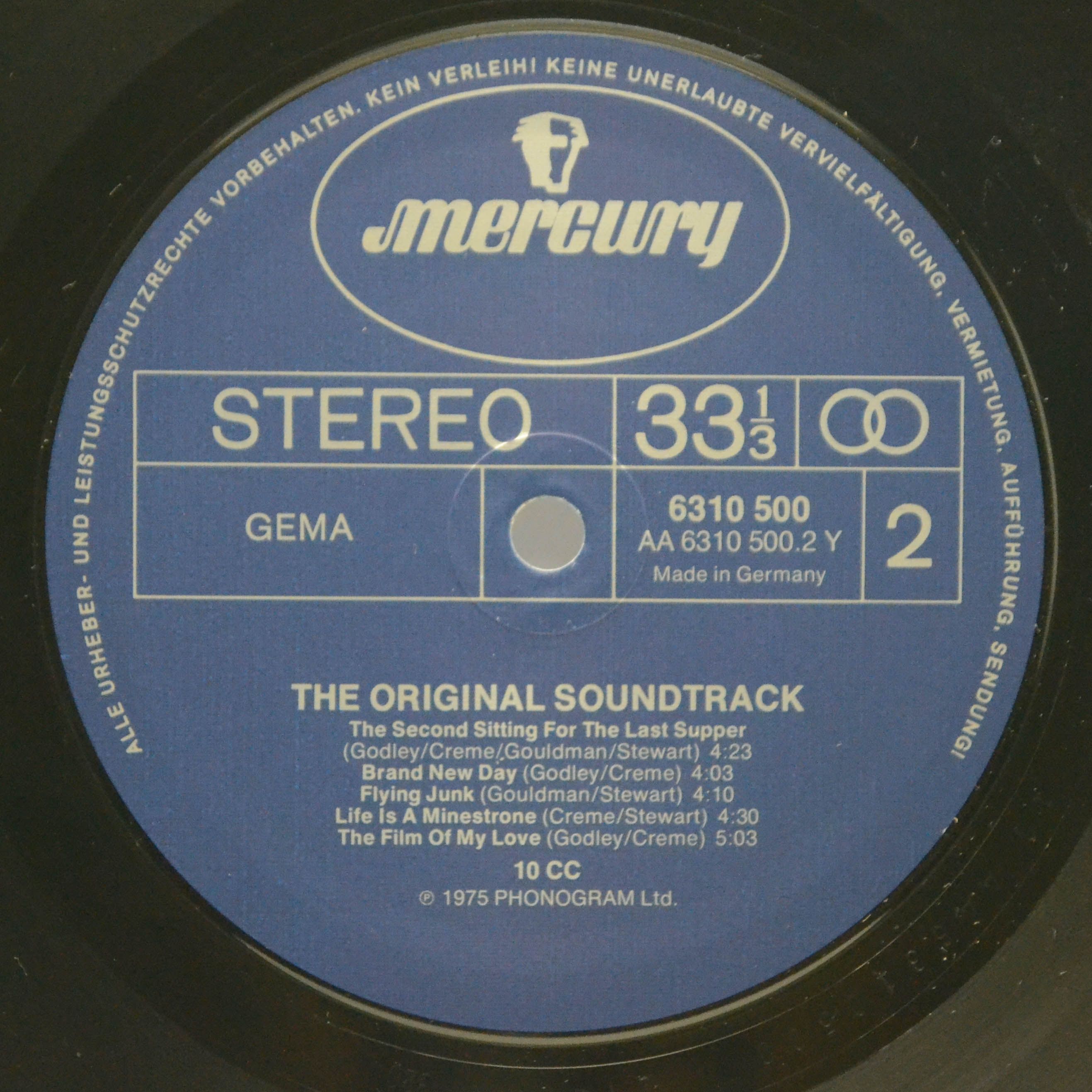 10cc — The Original Soundtrack, 1975