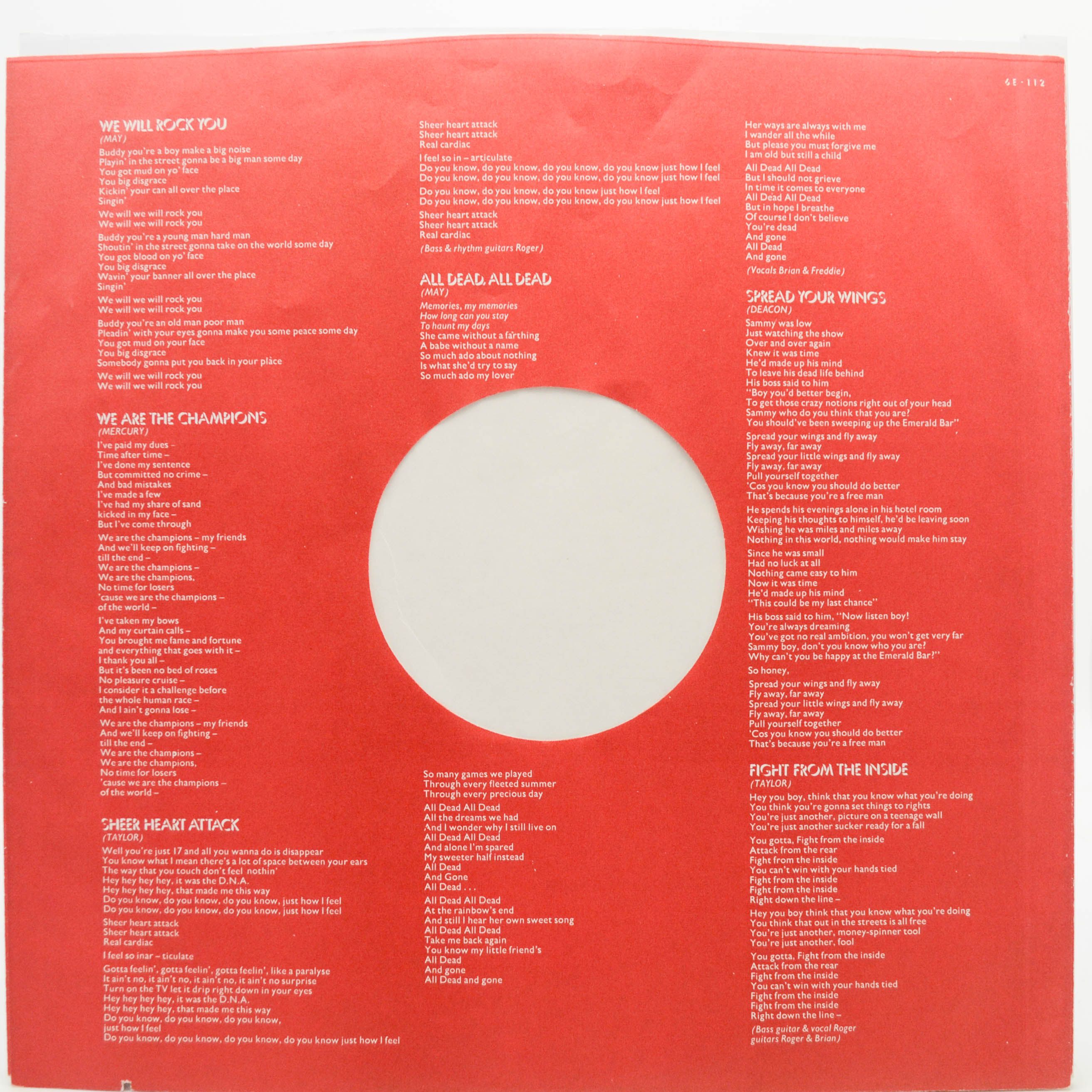 Queen — News Of The World (USA), 1977