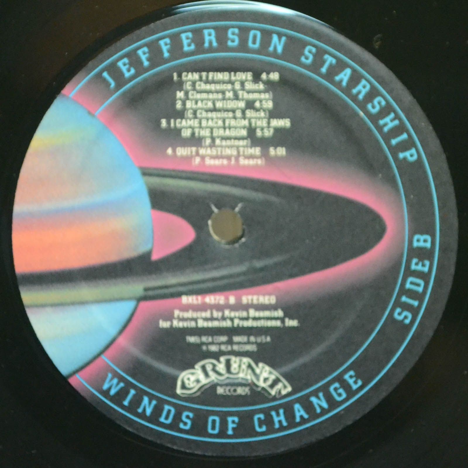 Jefferson Starship — Winds Of Change, 1982