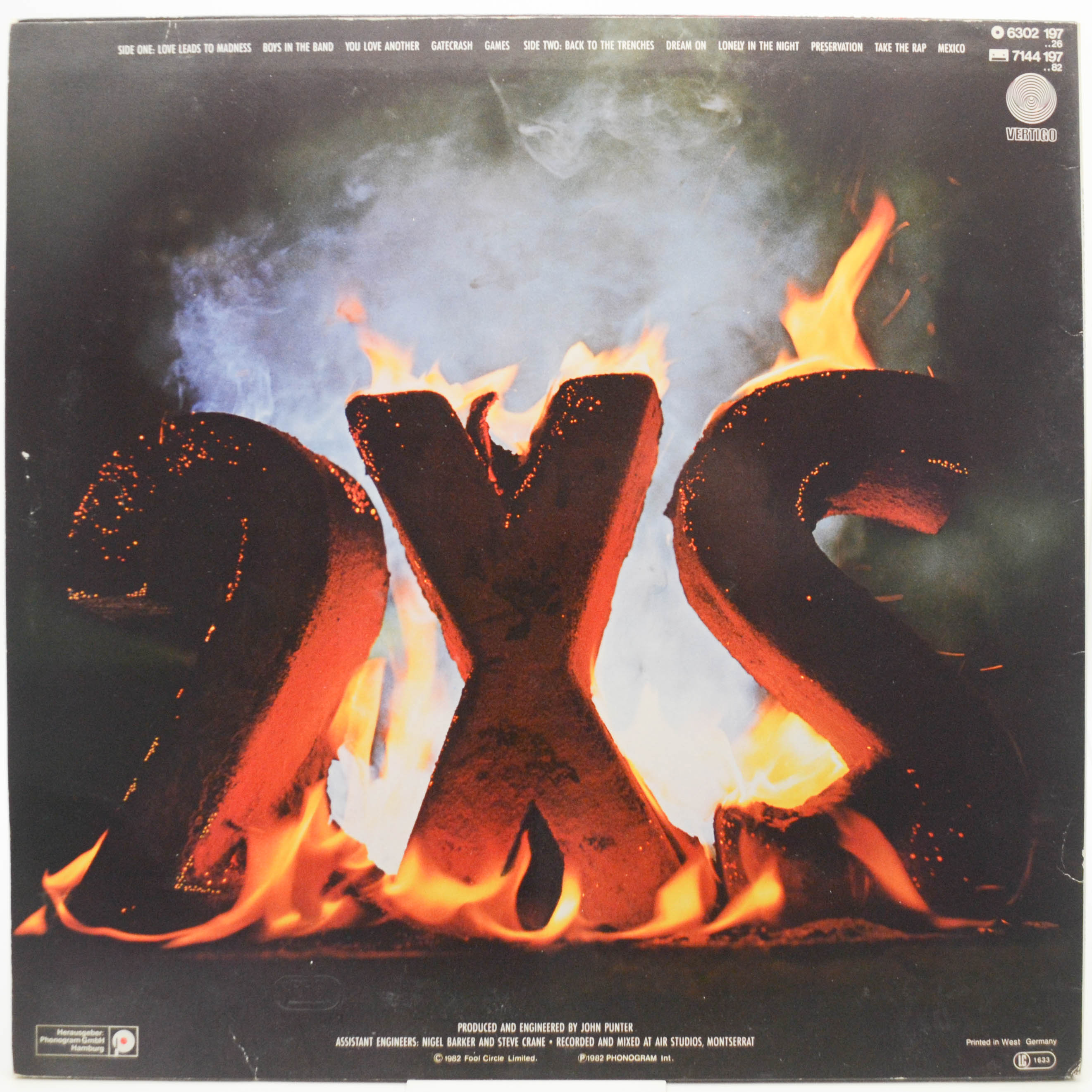 Nazareth — 2XS, 1982