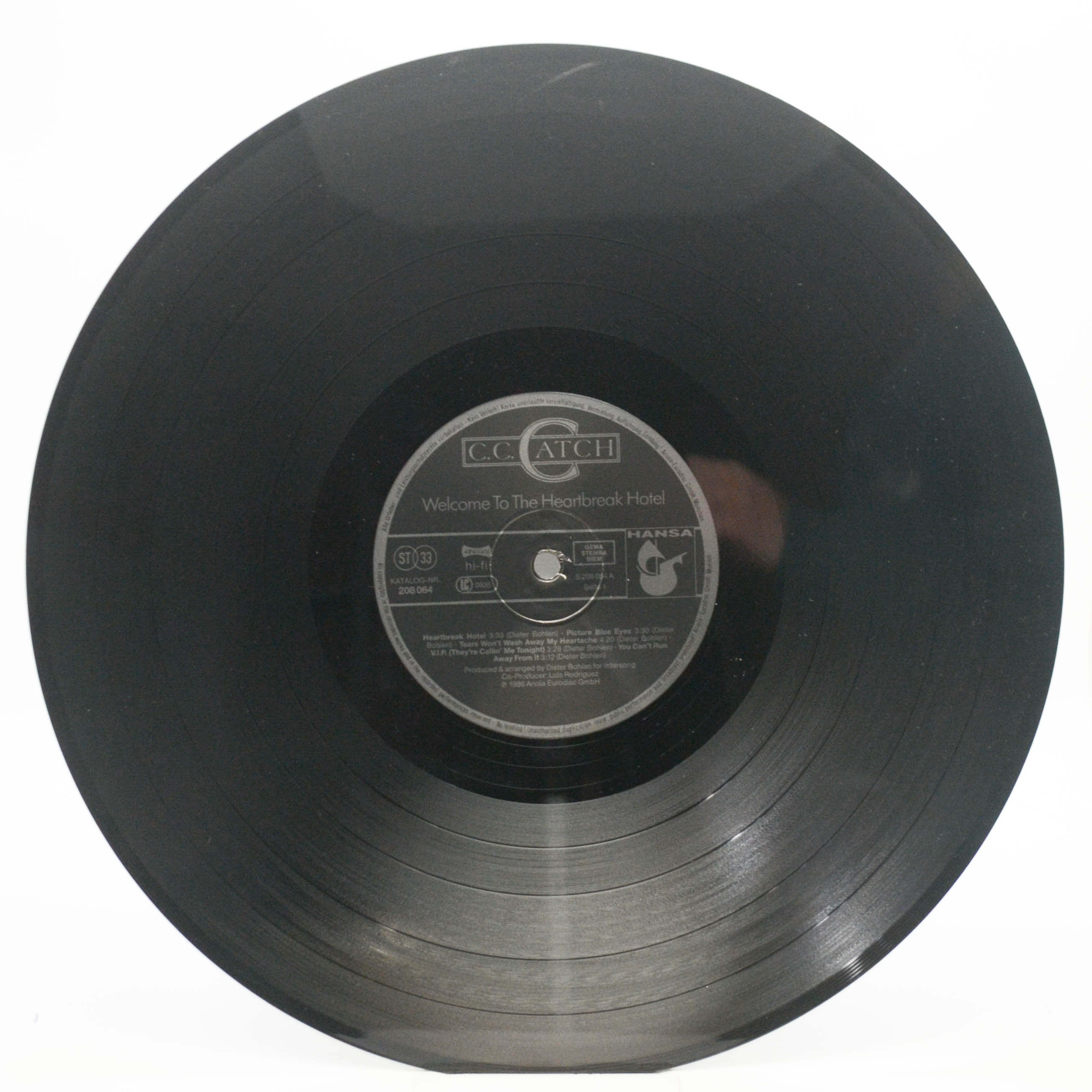 C.C. Catch — Welcome To The Heartbreak Hotel, 1986