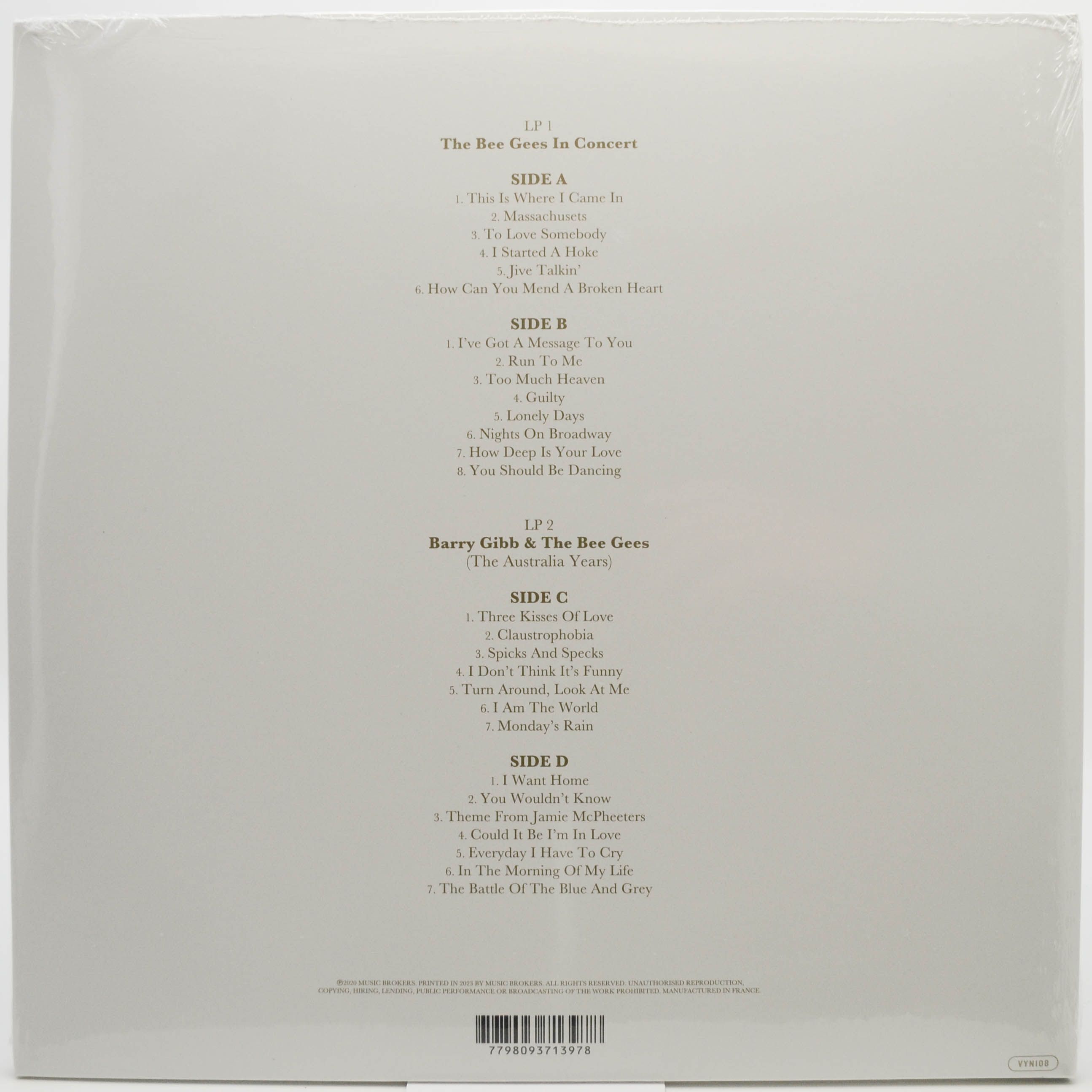 Bee Gees — The Many Faces Of (2LP), 2020