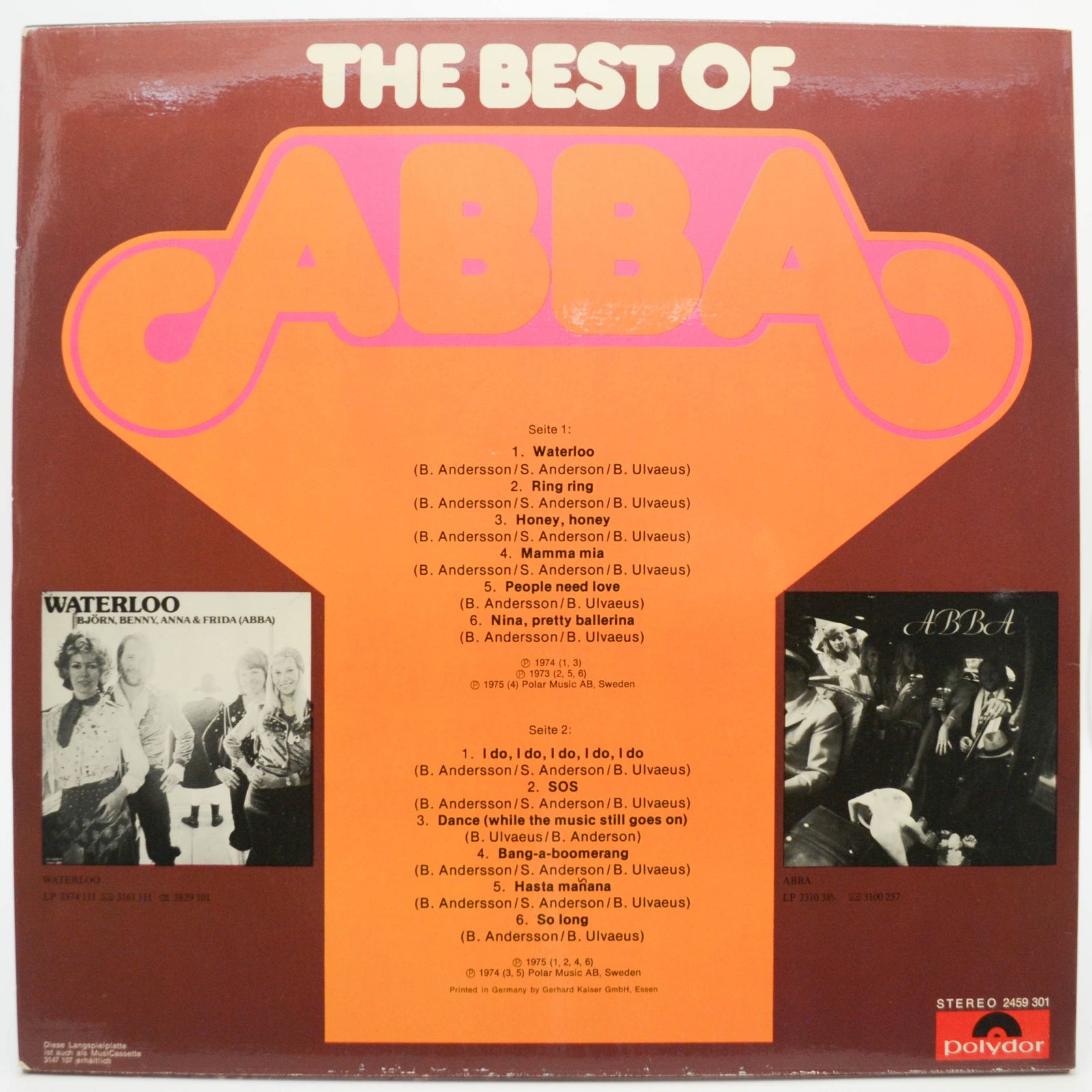 ABBA — The Best Of ABBA, 1975