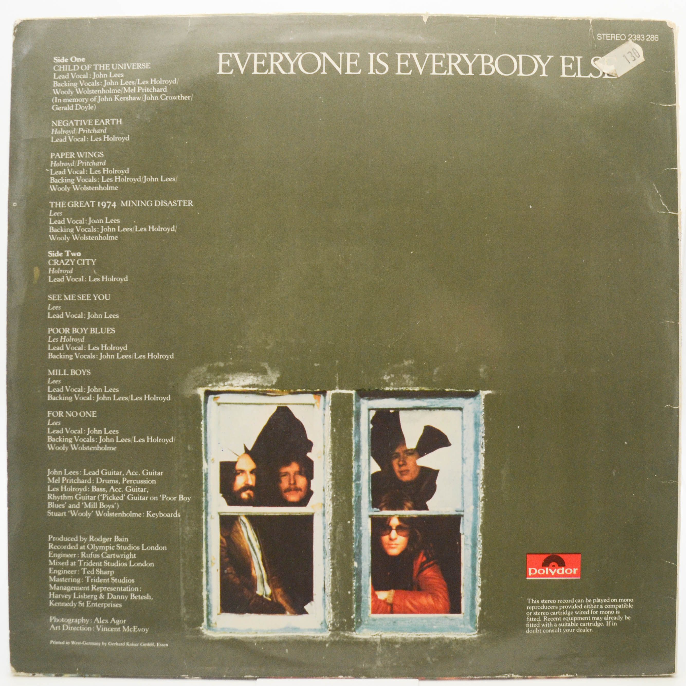 Barclay James Harvest — Everyone Is Everybody Else, 1974