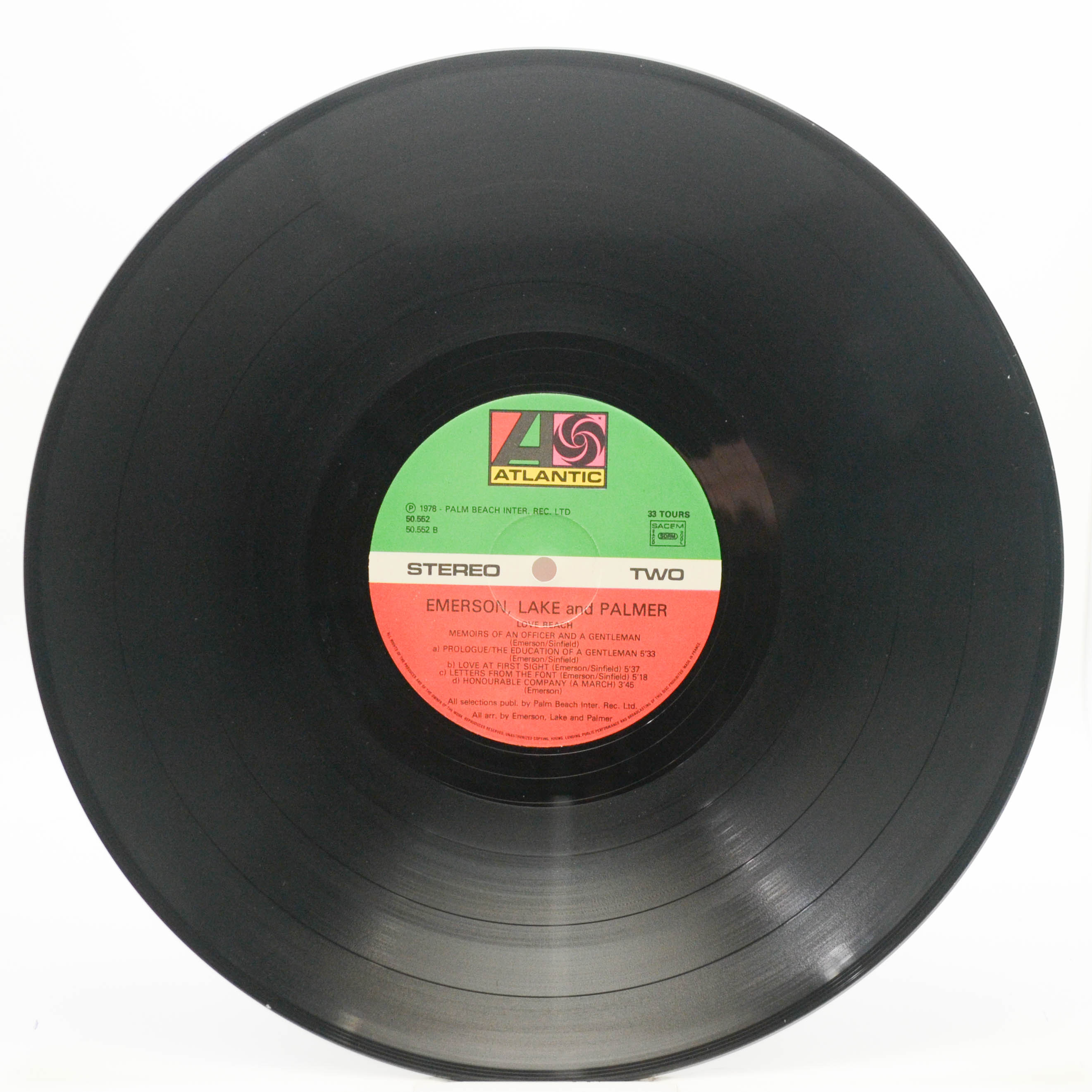 Emerson, Lake & Palmer — Love Beach, 1978