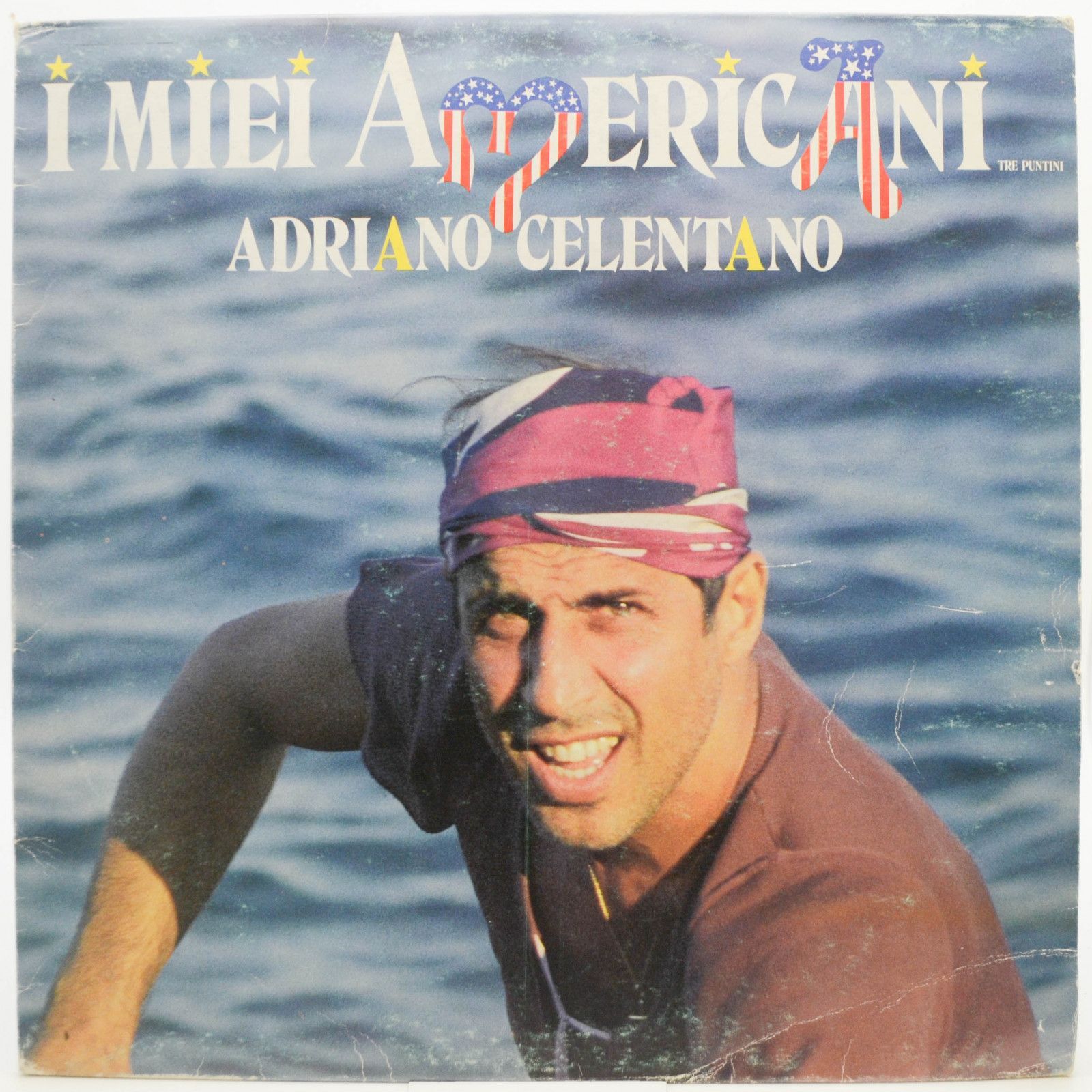 Виниловая пластинка Adriano Celentano — I Miei Americani (Tre Puntini) (1-st, Italy, Clan), 1984