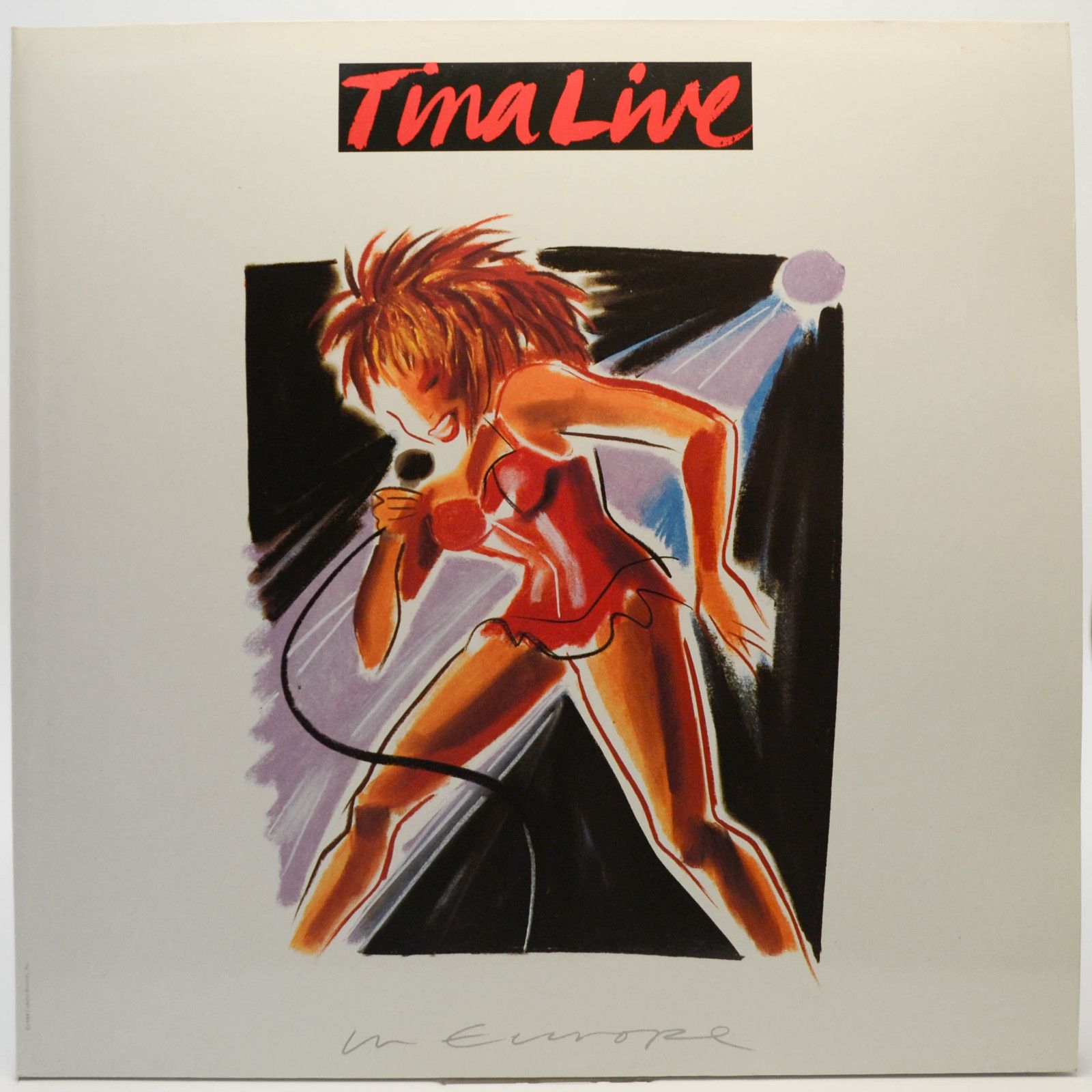 Tina Turner — Tina Live In Europe (2LP, booklet), 1988
