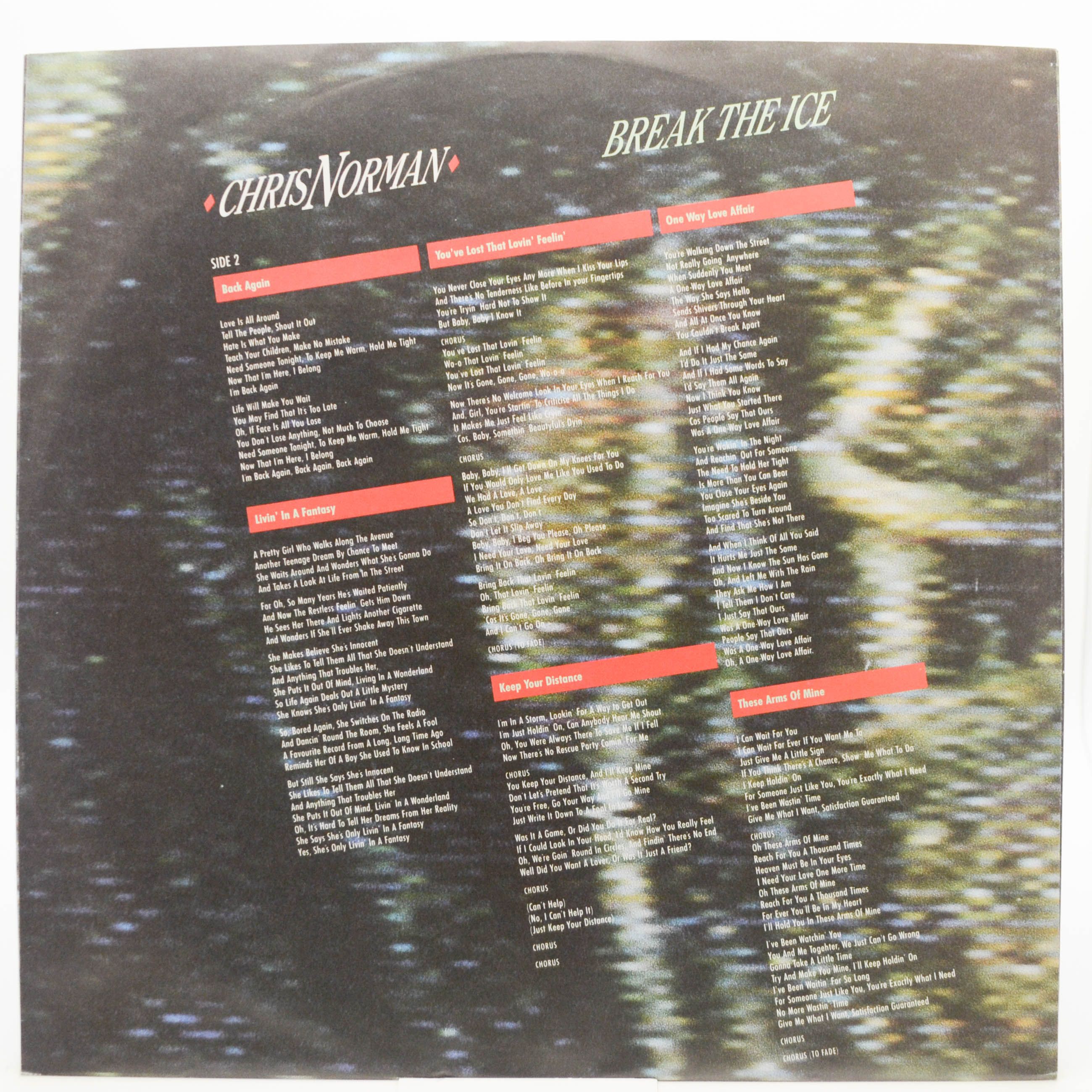 Chris Norman — Break The Ice, 1989