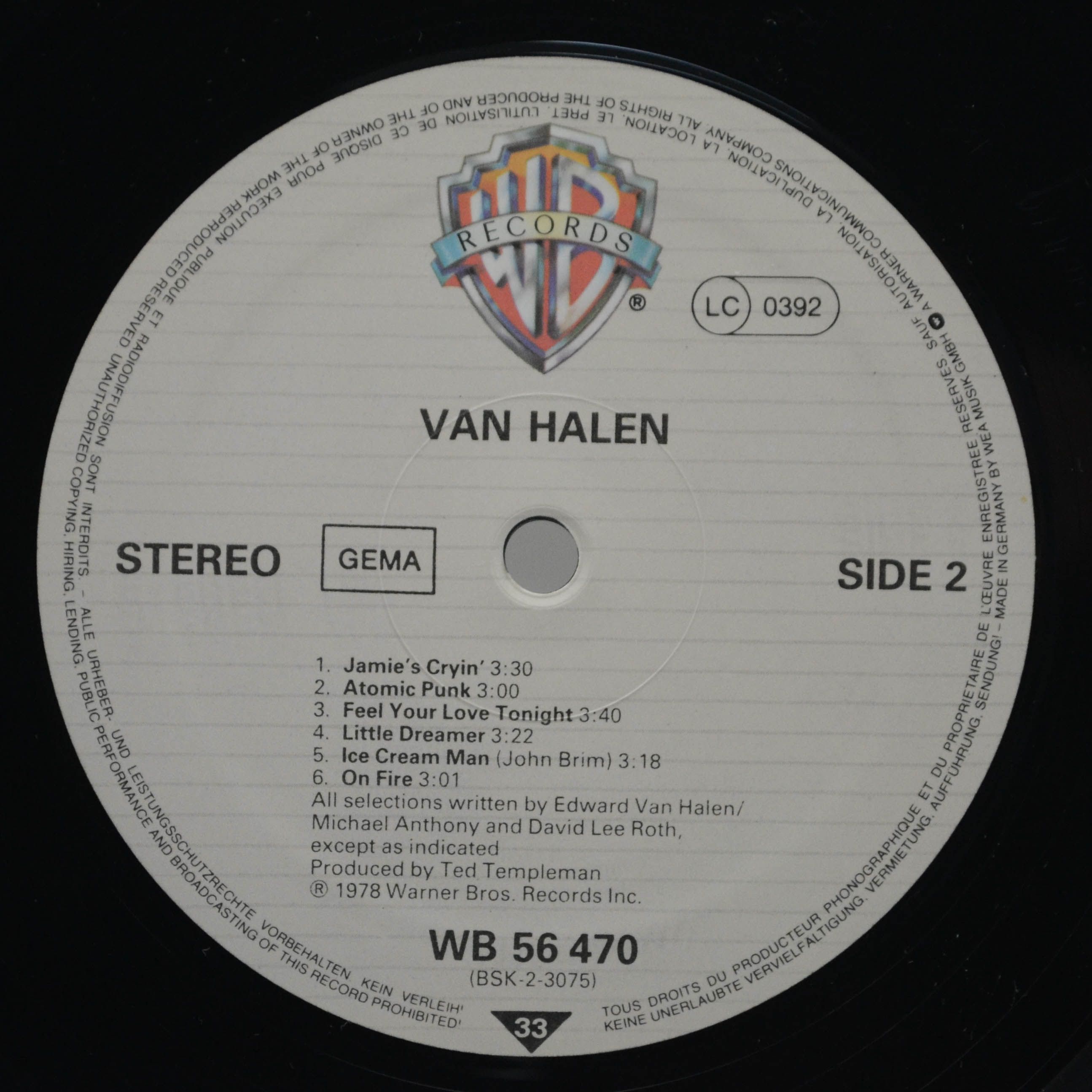 Van Halen — Van Halen, 1978